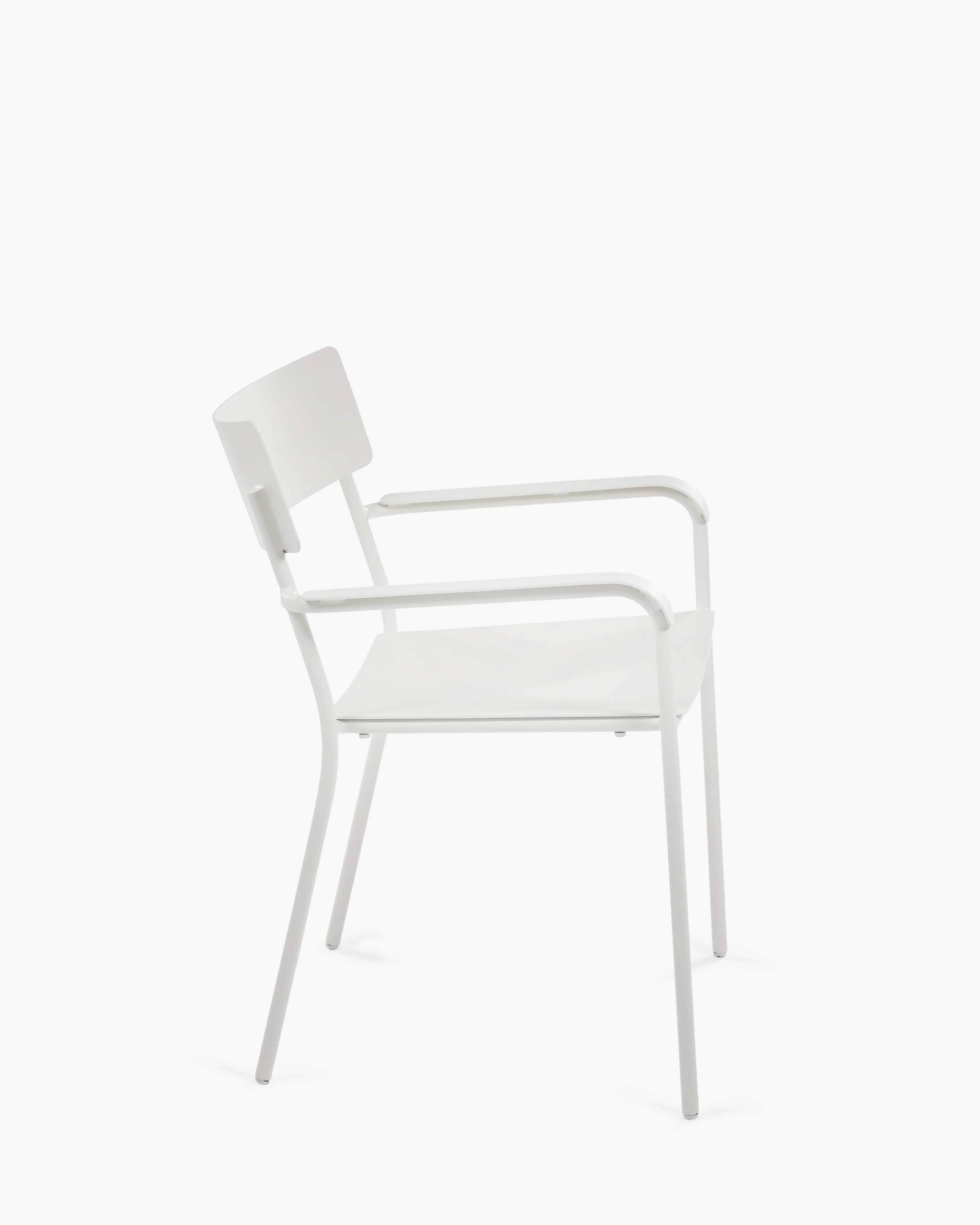 Armchair L aluminium sand August - Image 4