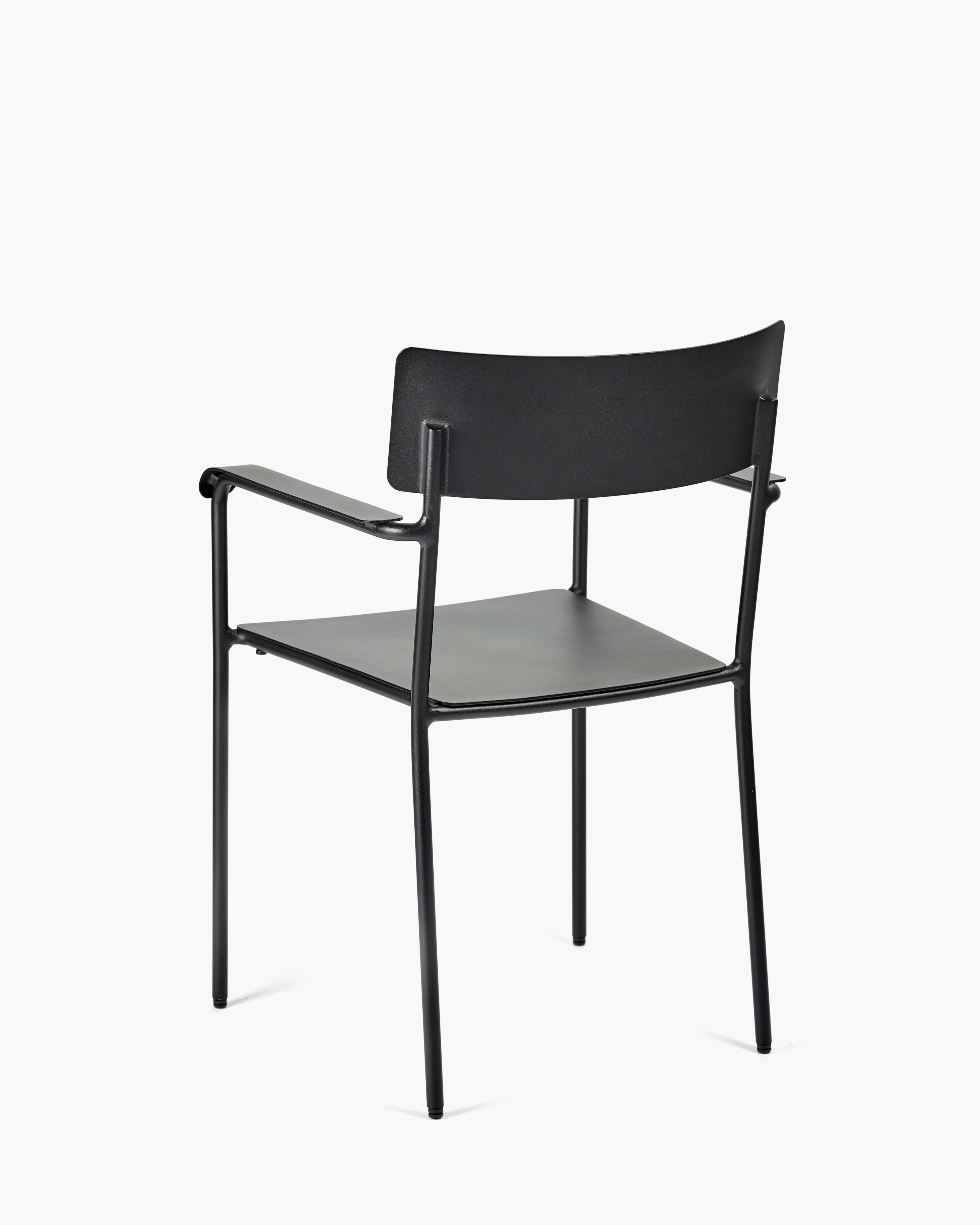 Armchair S aluminium black August - Image 3