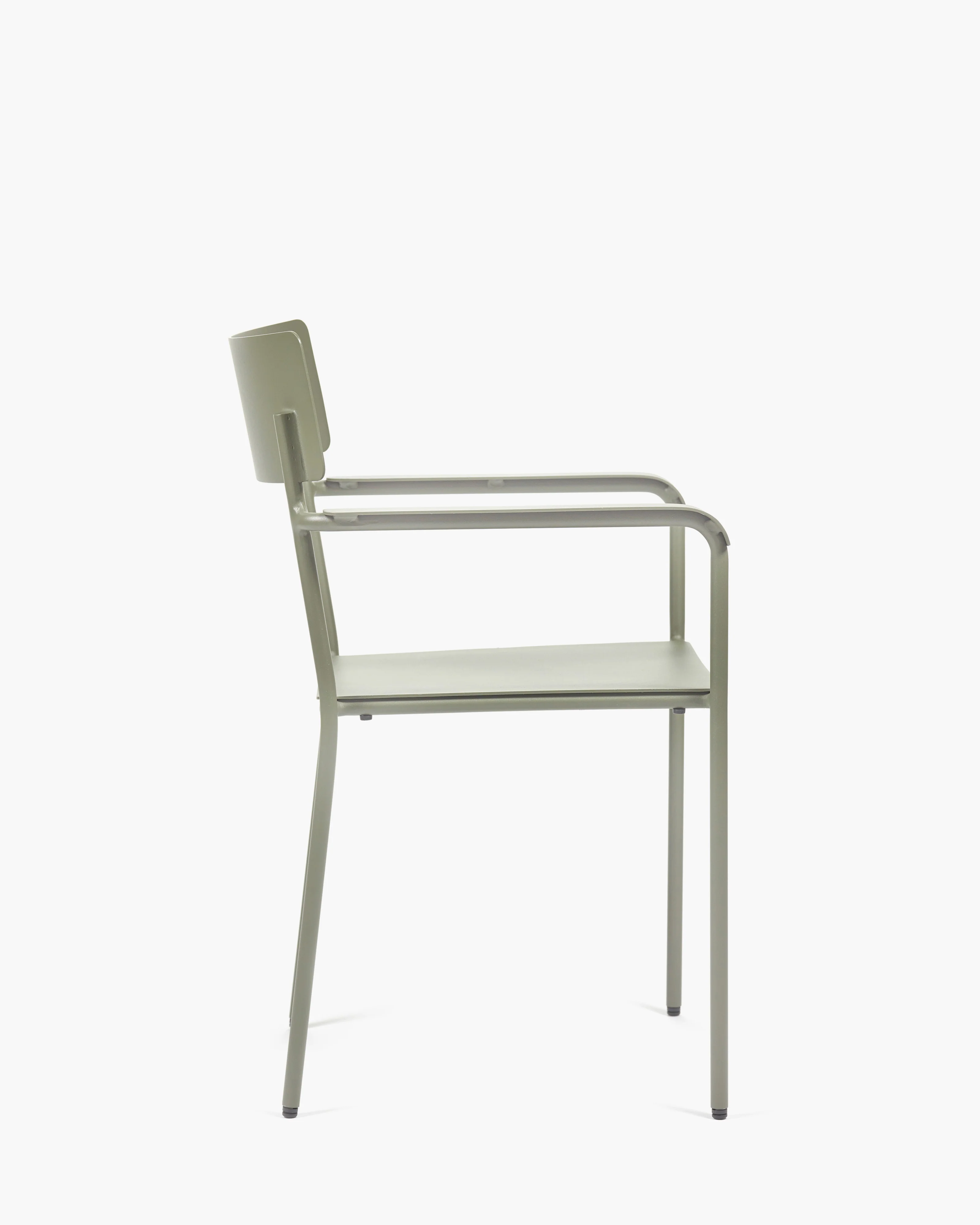 Armchair S aluminium eucalyptus green August - Image 3