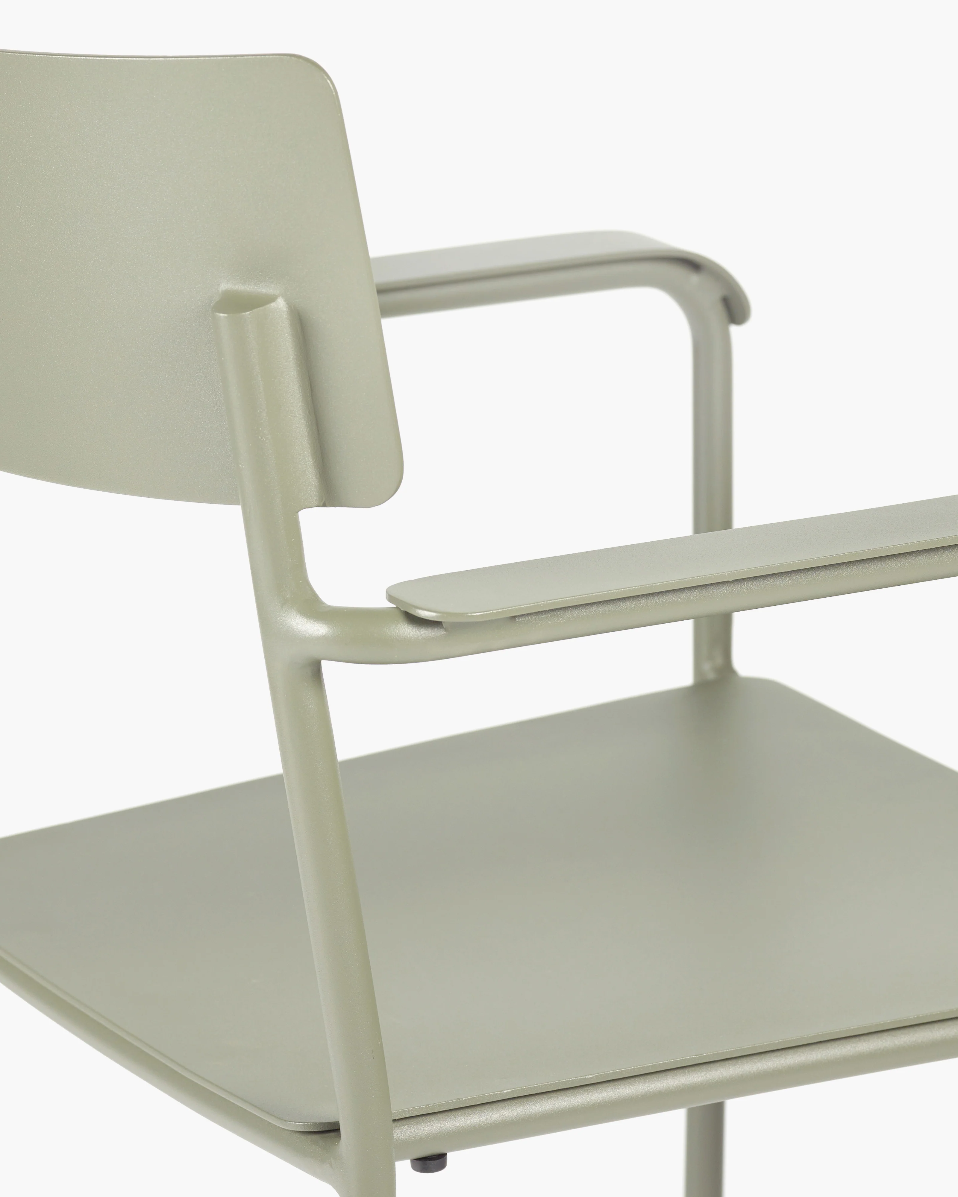 Armchair S aluminium eucalyptus green August - Image 6