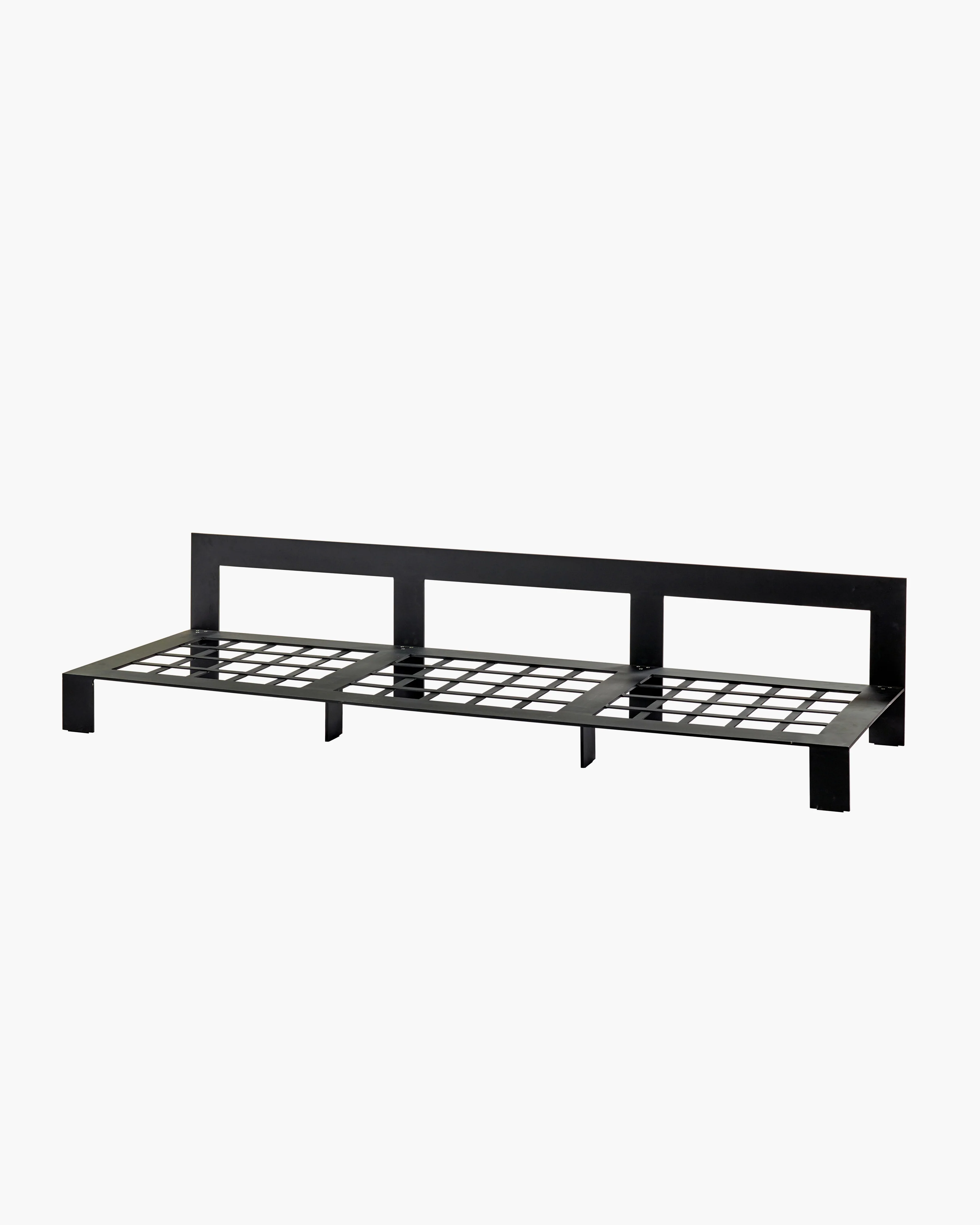 Bench three seater incl cushion outdoor beige - Image 5