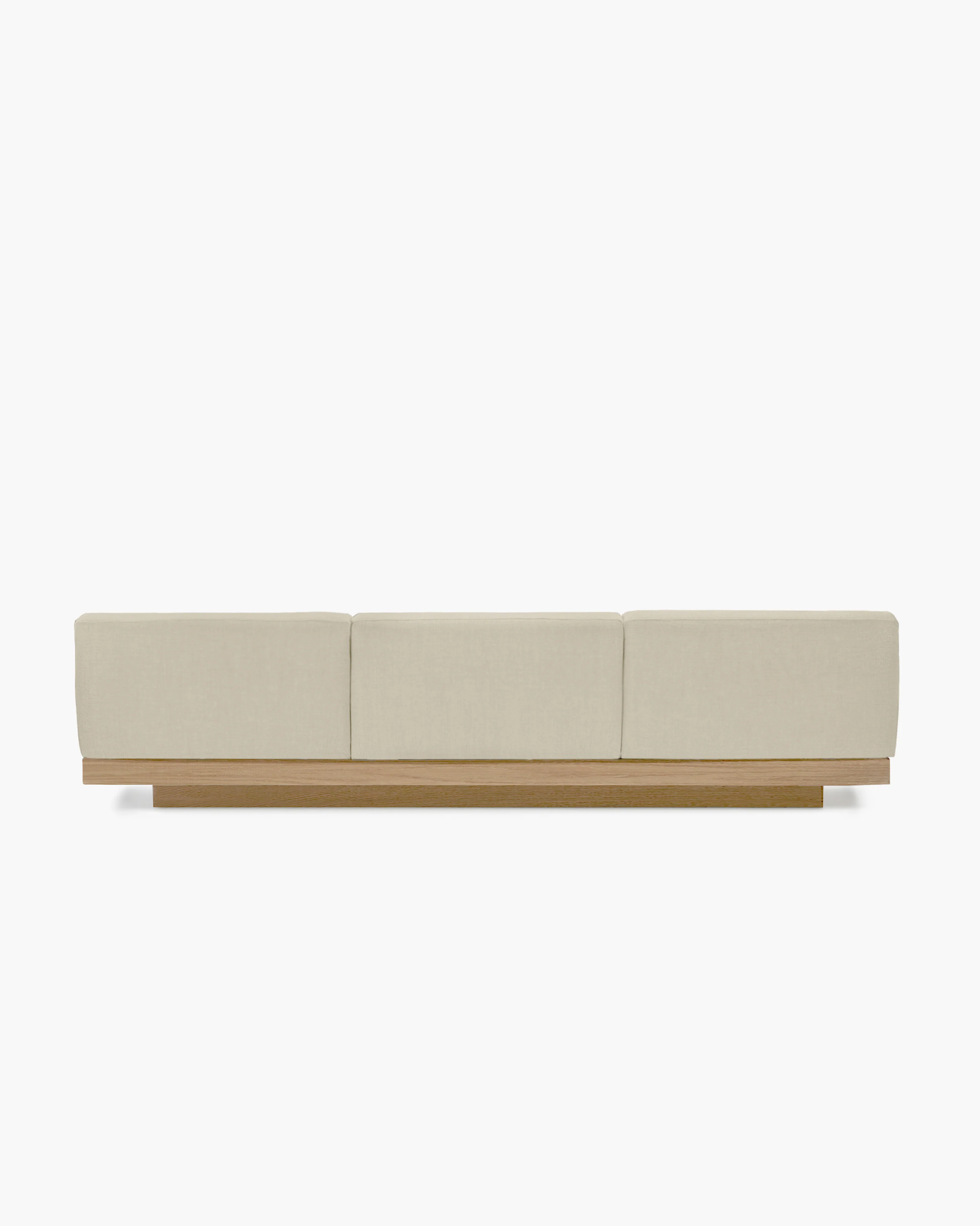 Bench three seater incl cushion  outdoor chalk Rudolph - Image 3