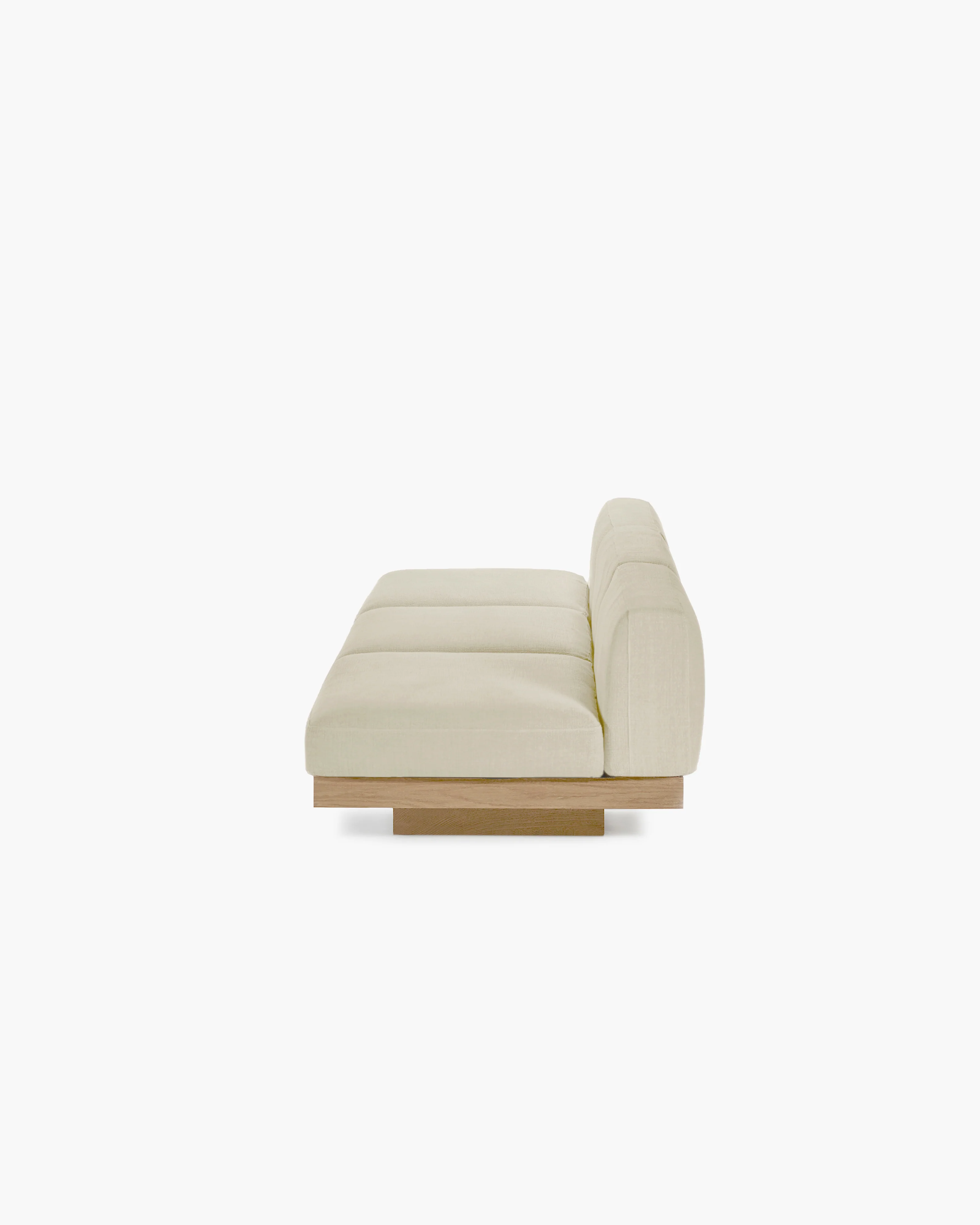 Bench three seater incl cushion  outdoor chalk Rudolph - Image 4