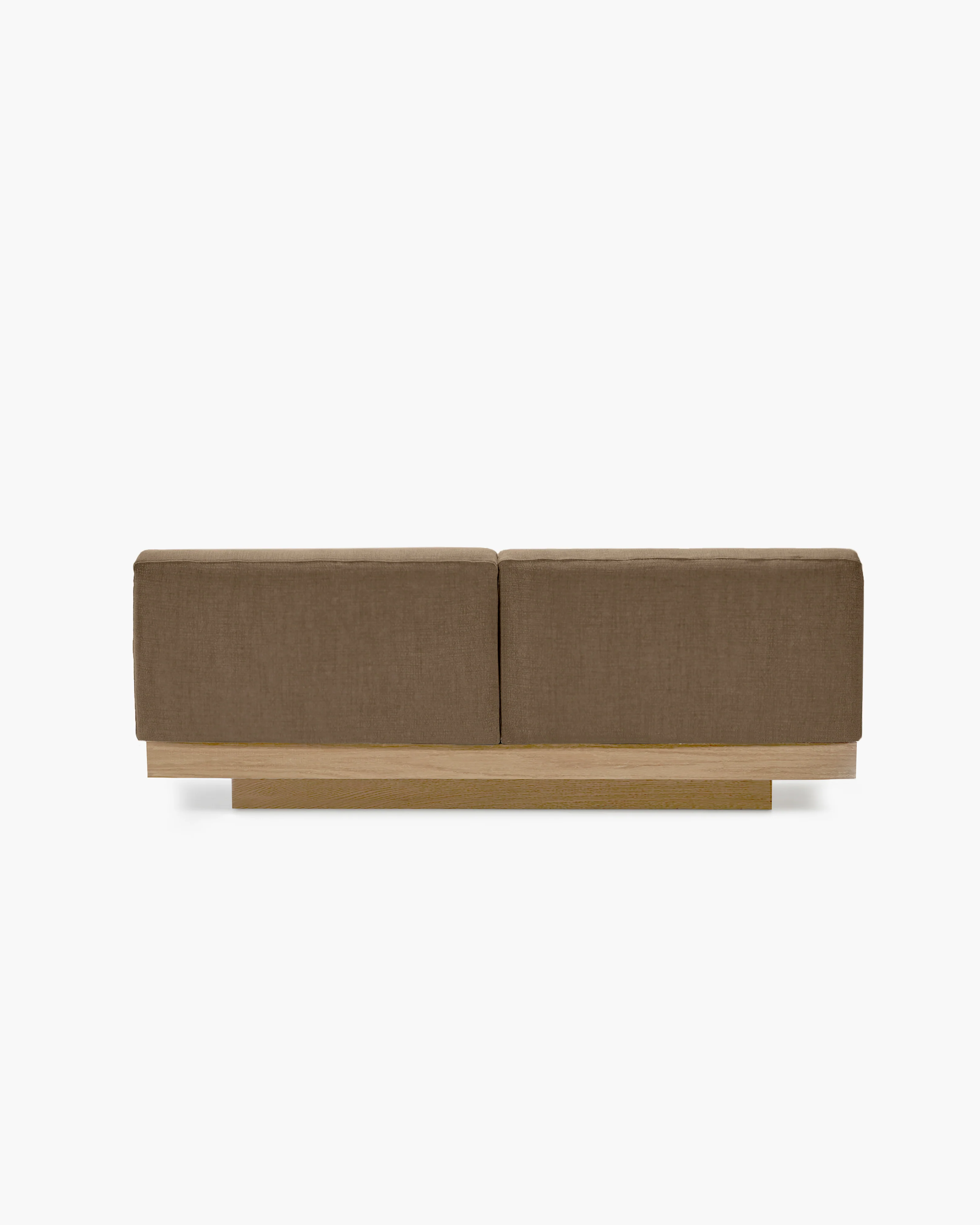 Bench two seater incl cushion outdoor camel Rudolph - Image 3