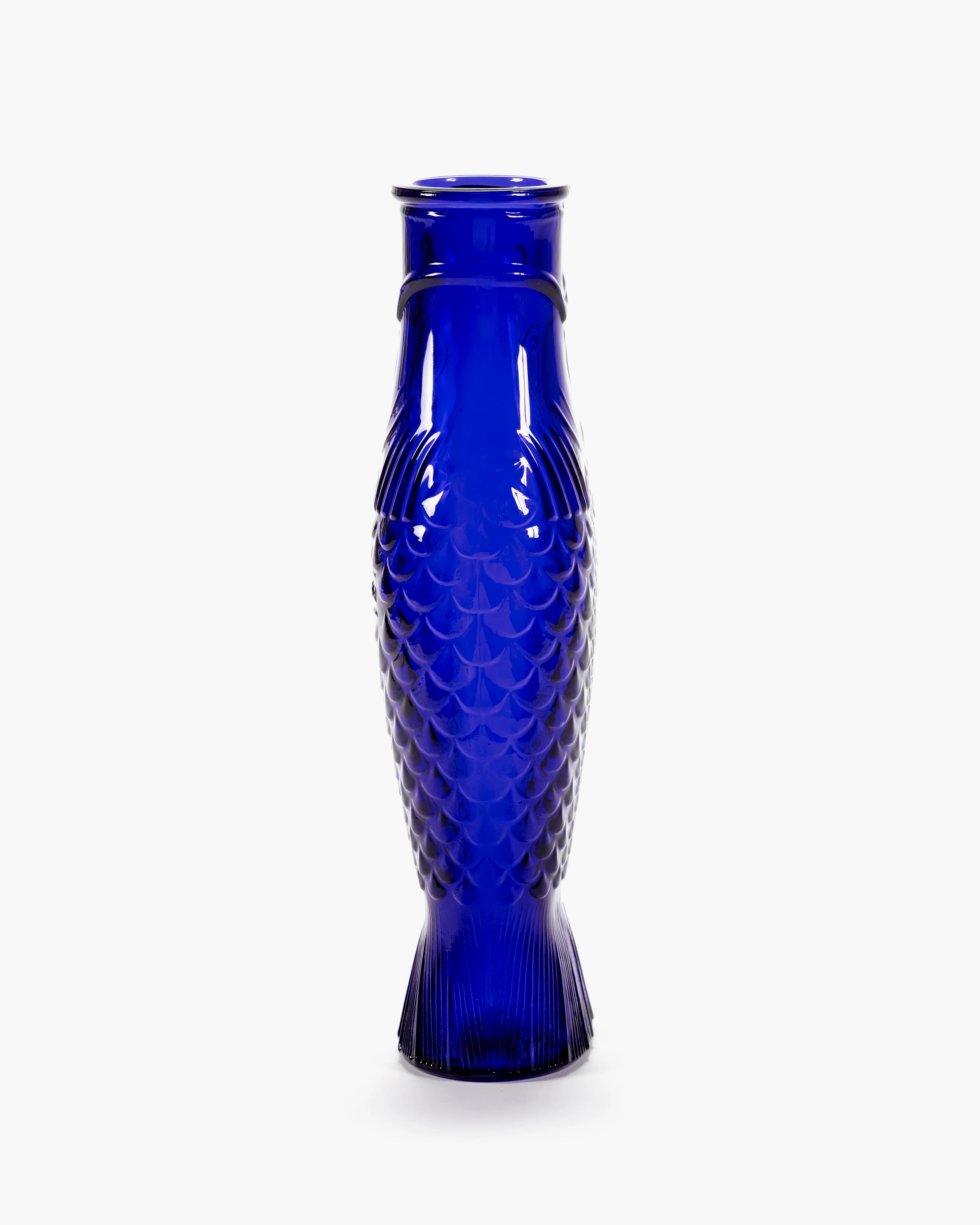 Carafe cobalt blue Fish & Fish - Image 3