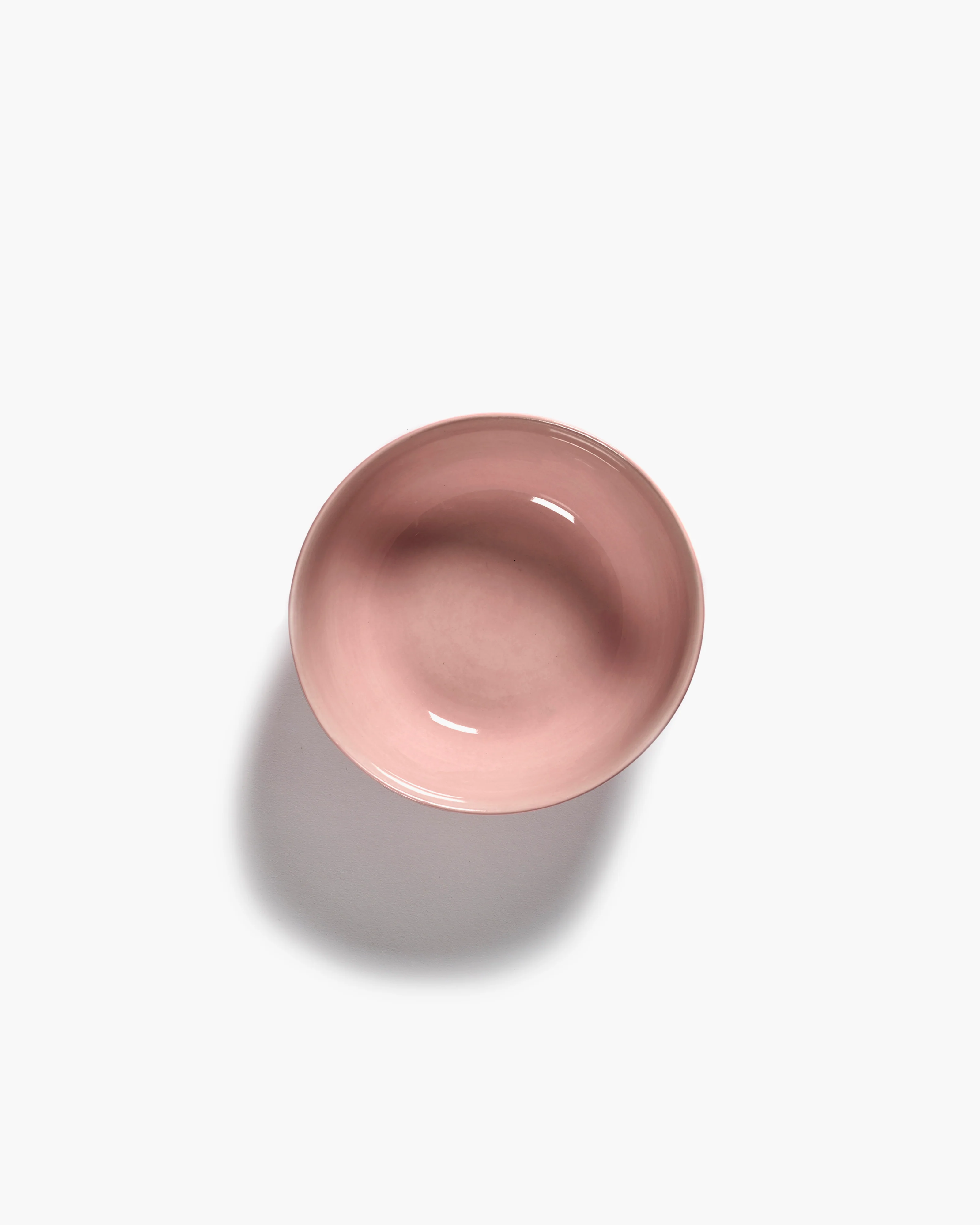 Bowl L pink - blue stripes Feast - Image 2