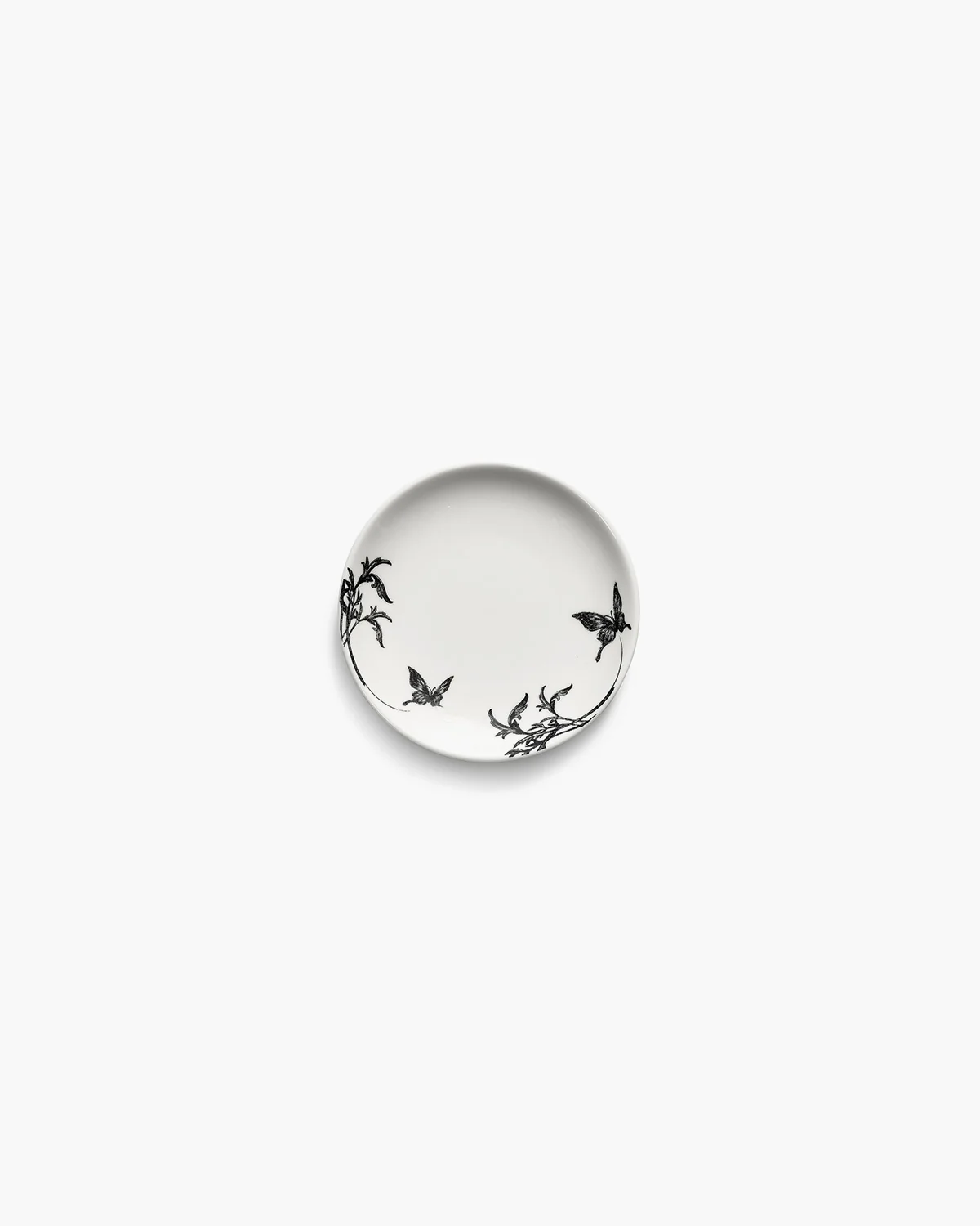 Bowl low XS butterfly ballet white - black Unity