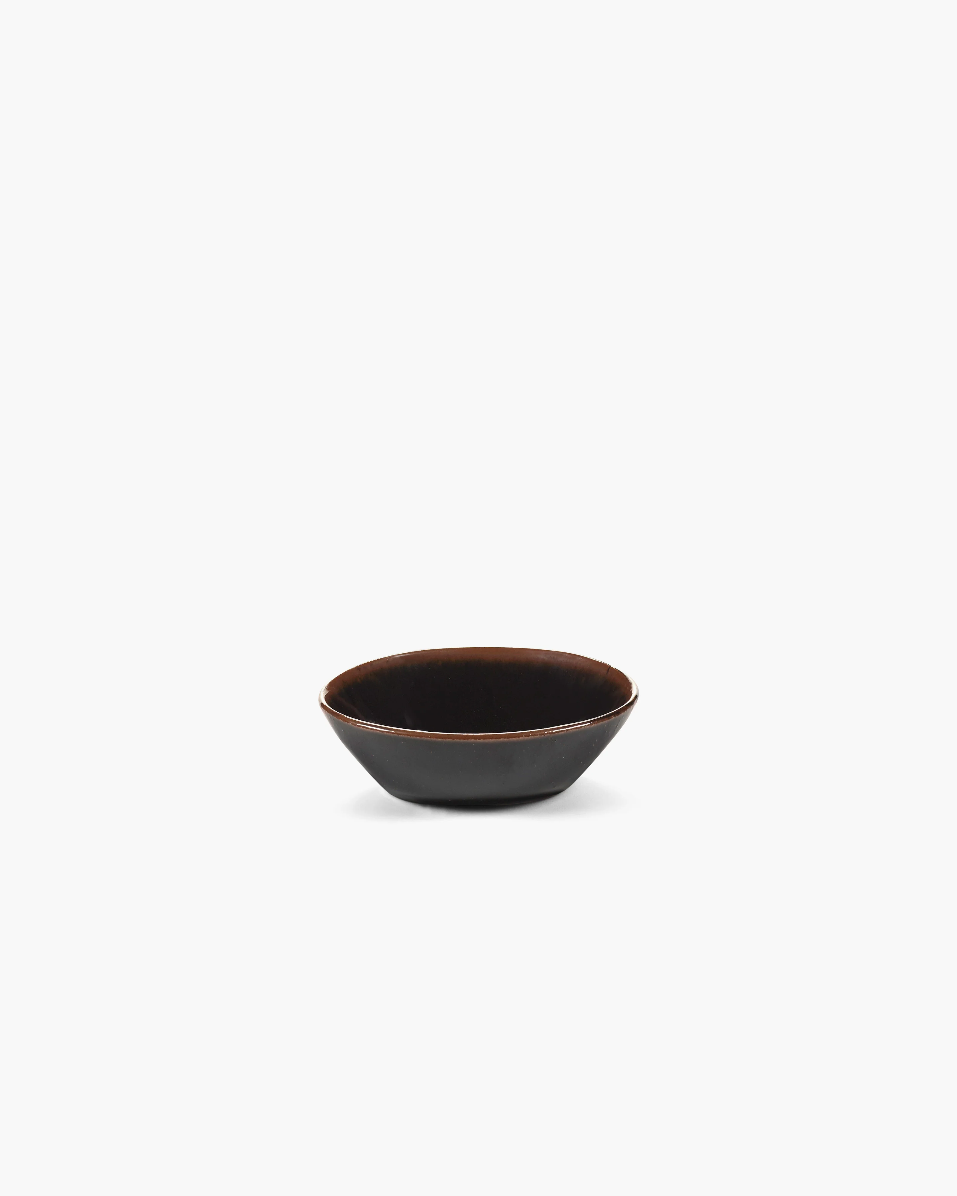 Bowl XS dark brown Out of lines