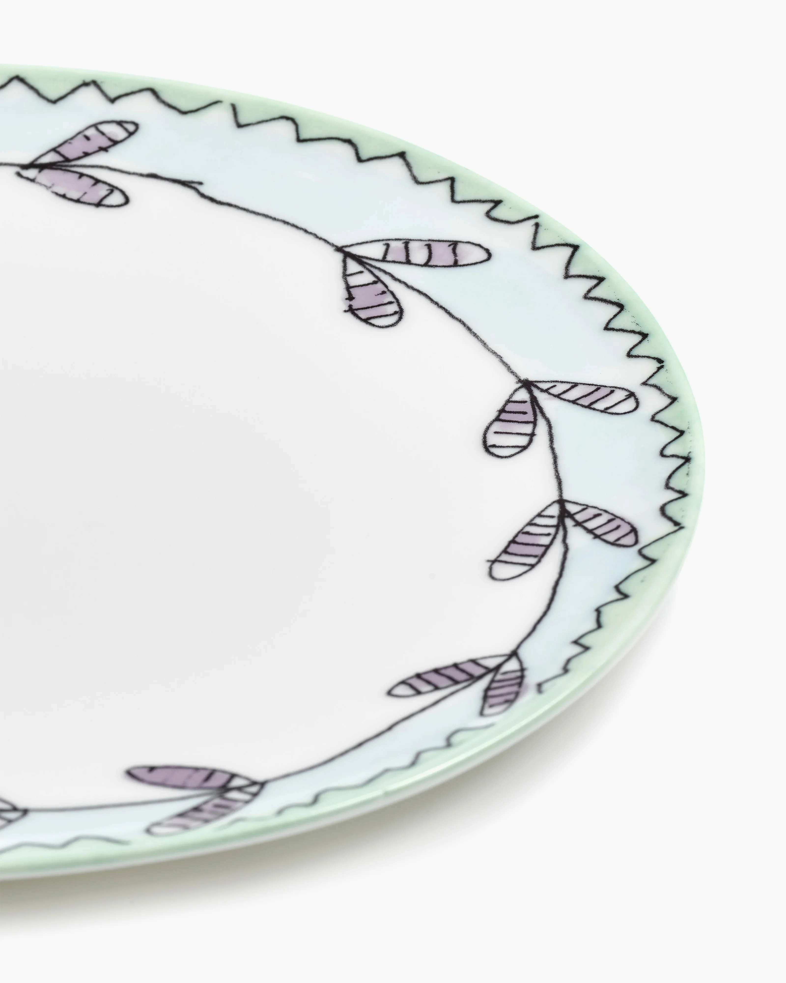 Bread plate Blossom milk Midnight Flowers - Image 6