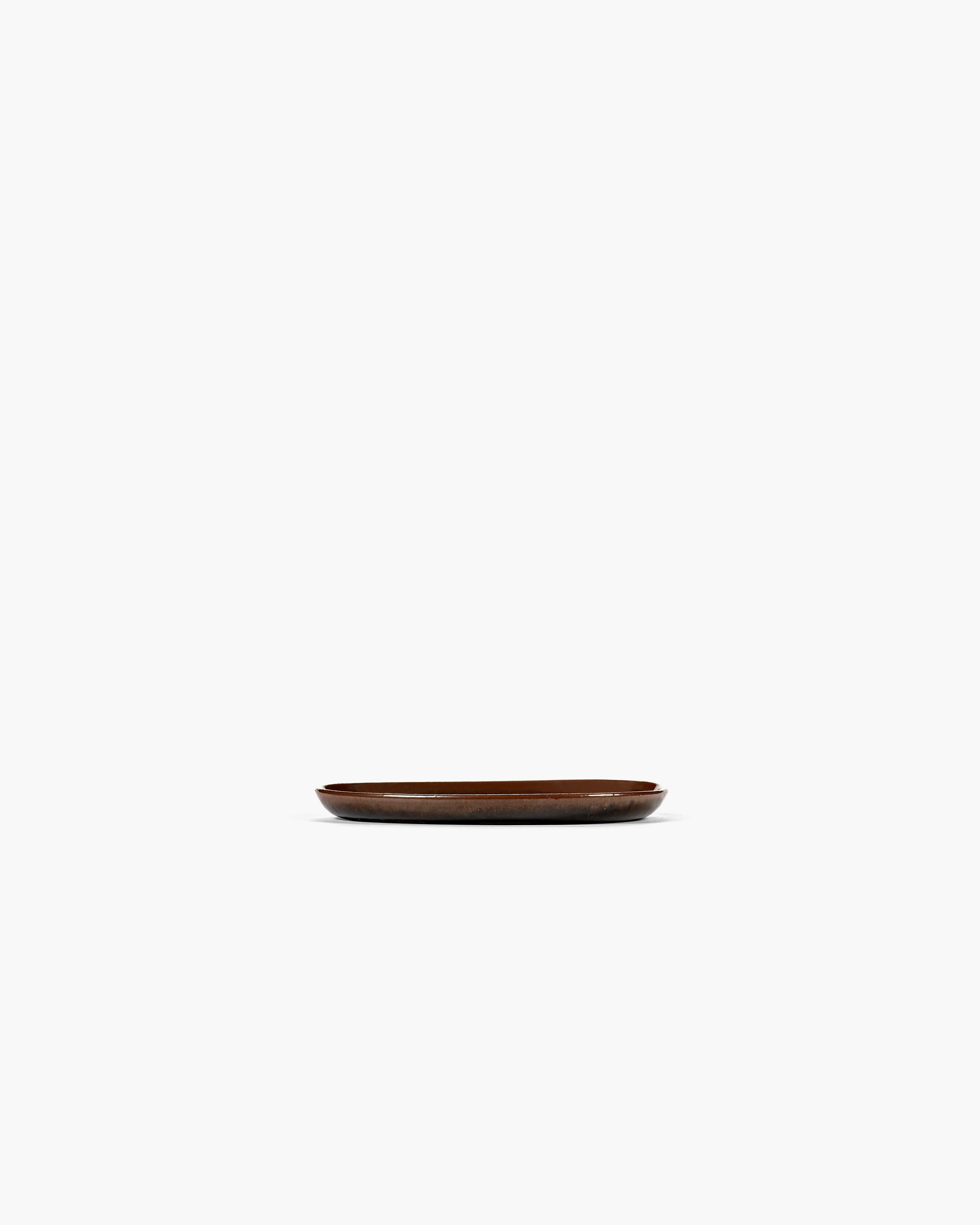 Bread plate dark brown Out of lines - Image 4