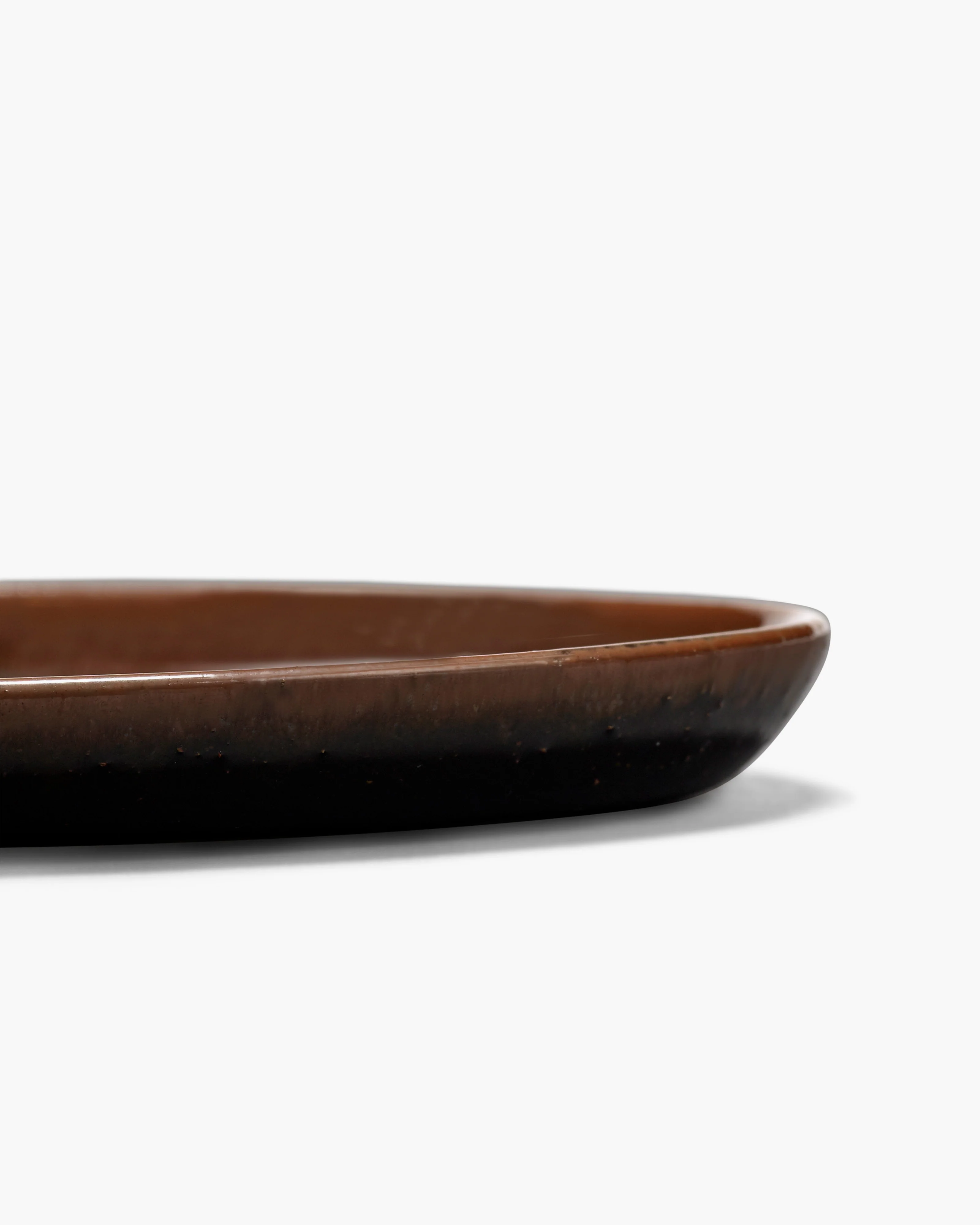 Bread plate dark brown Out of lines - Image 5