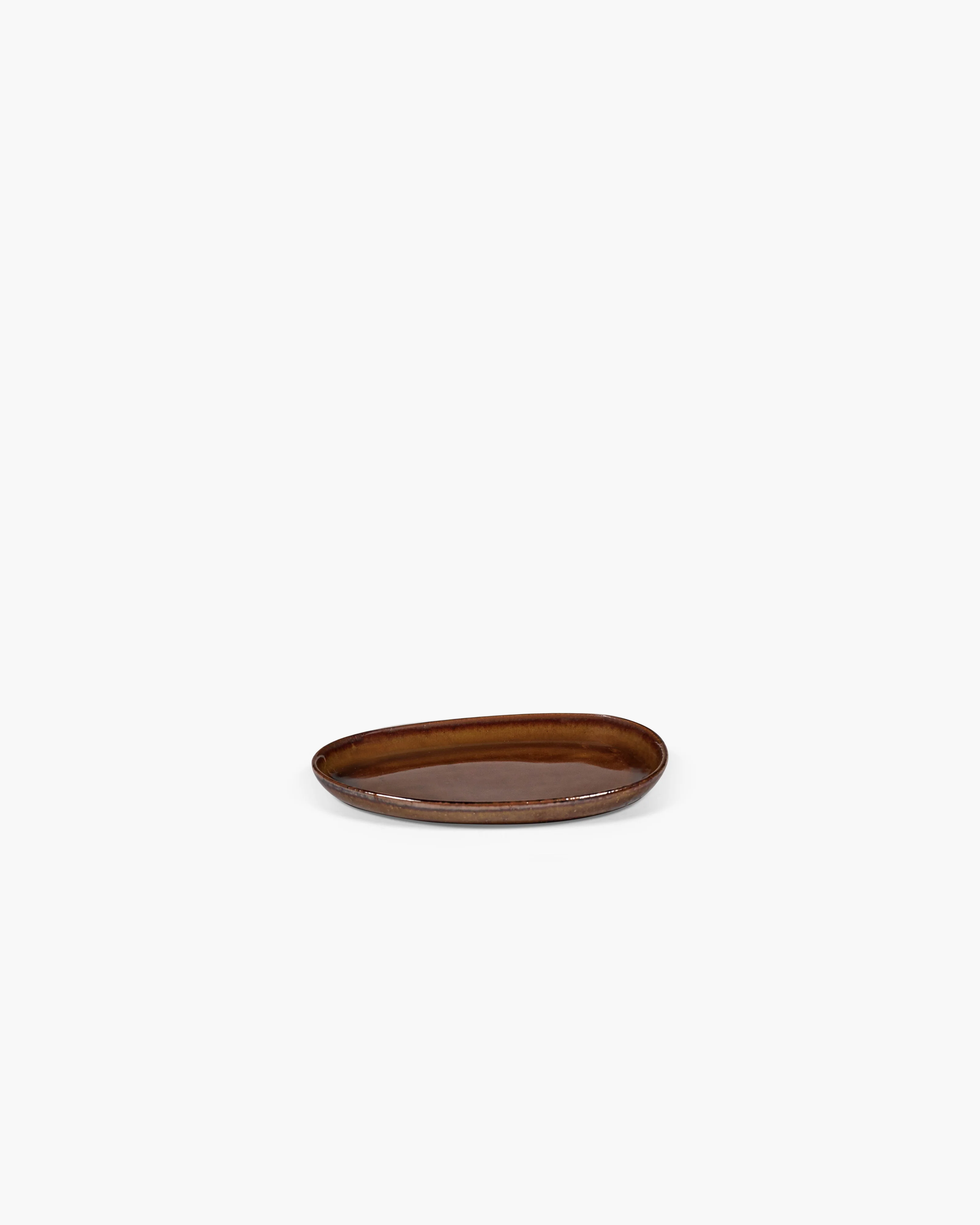 Bread plate ocher Out of lines