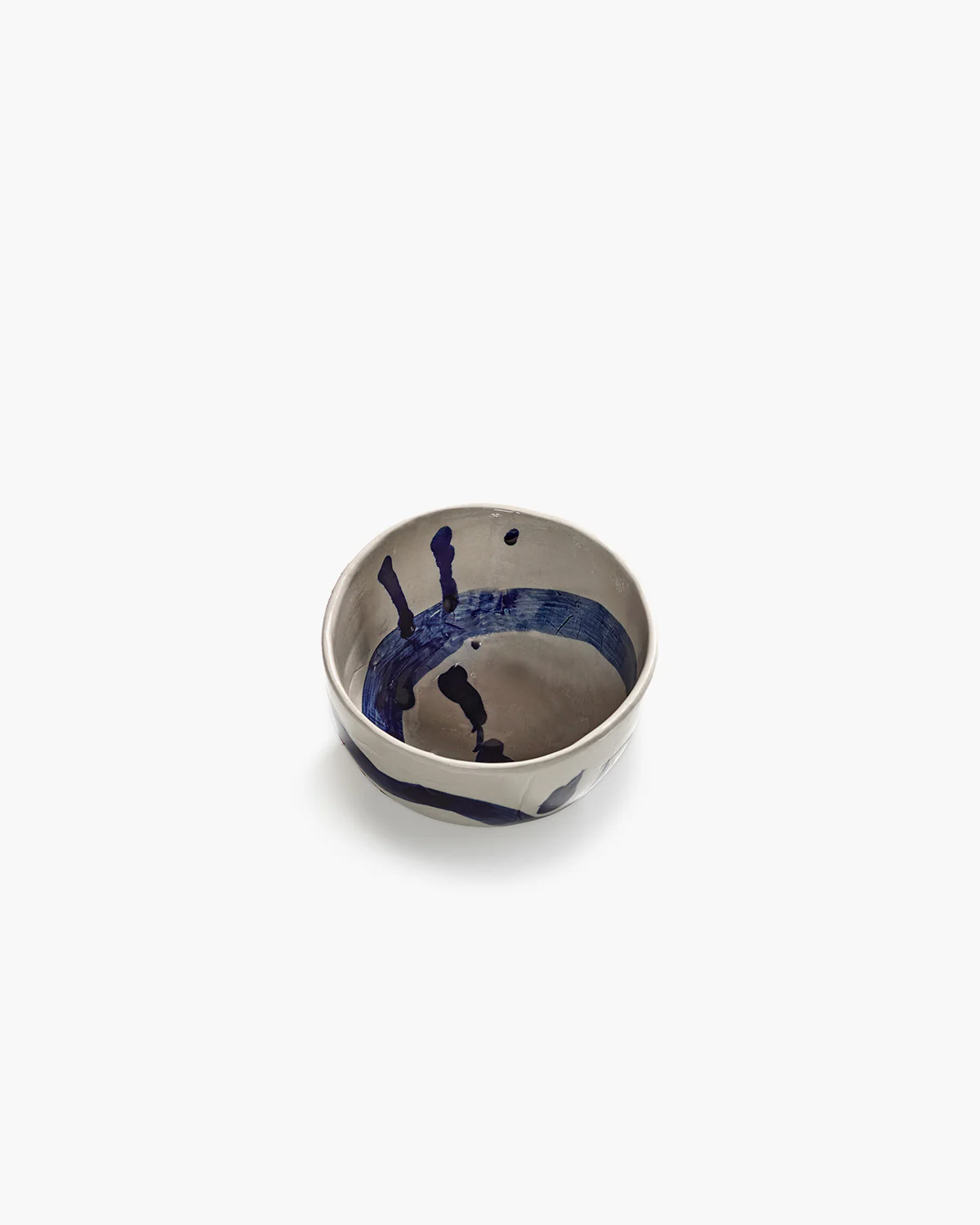 Breakfast bowl beige - blue Sophia - Image 4