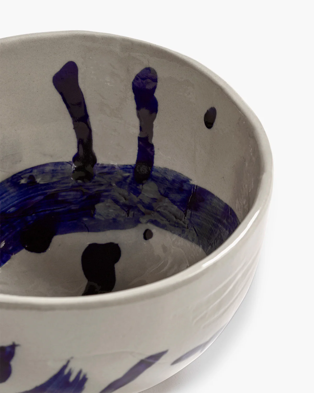 Breakfast bowl beige - blue Sophia - Image 6