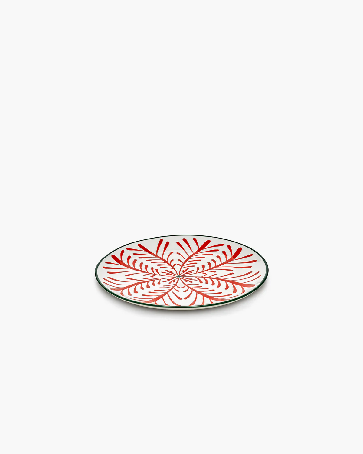 Breakfast plate ass/4 red - green Bazaar - Image 3