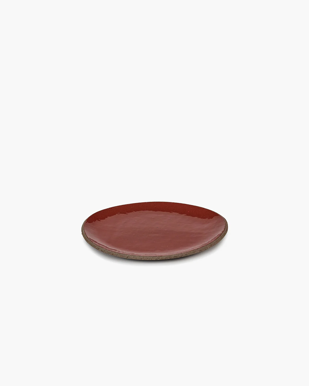 Breakfast plate vermillon red FCK