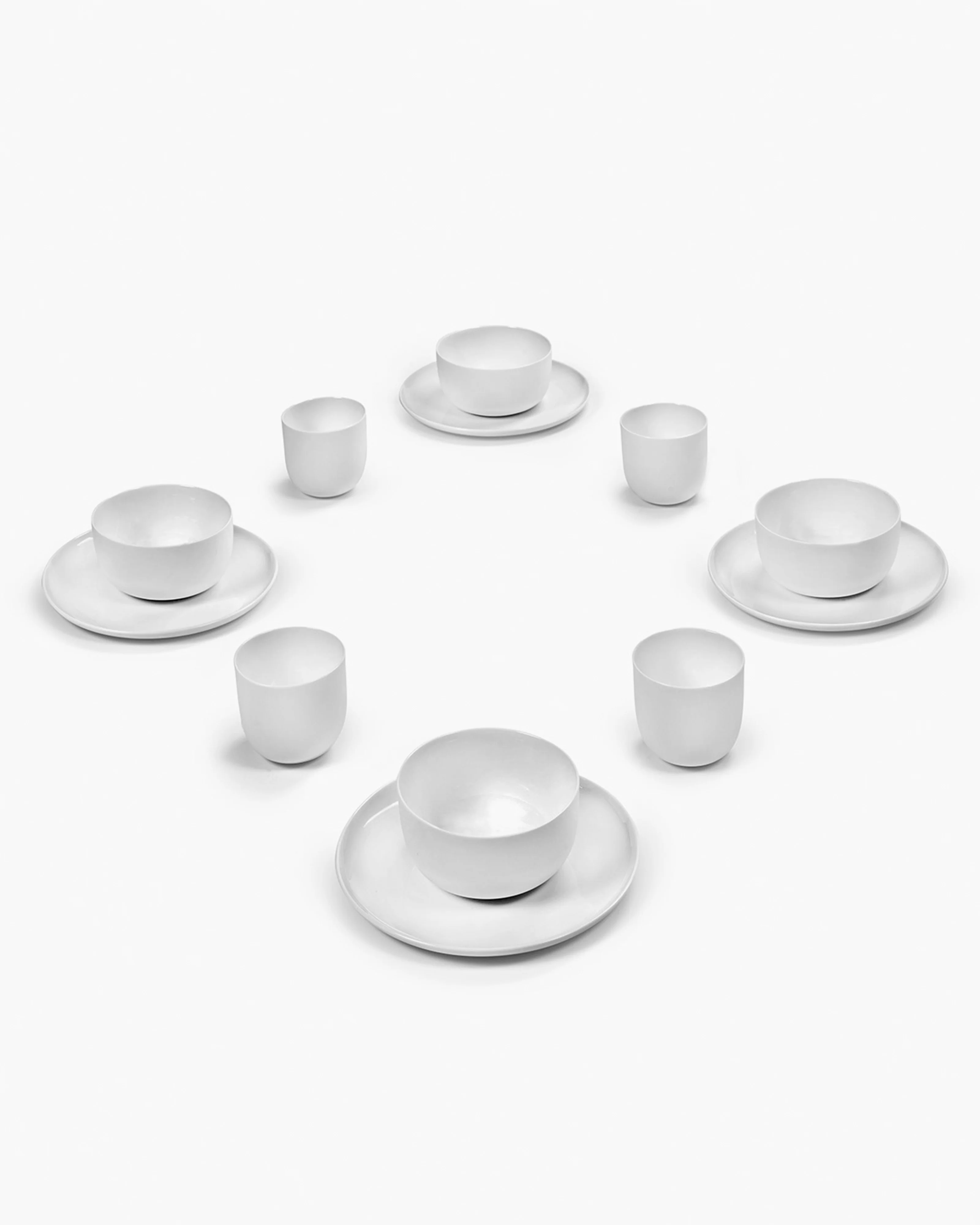 Breakfast 12 pieces white Base