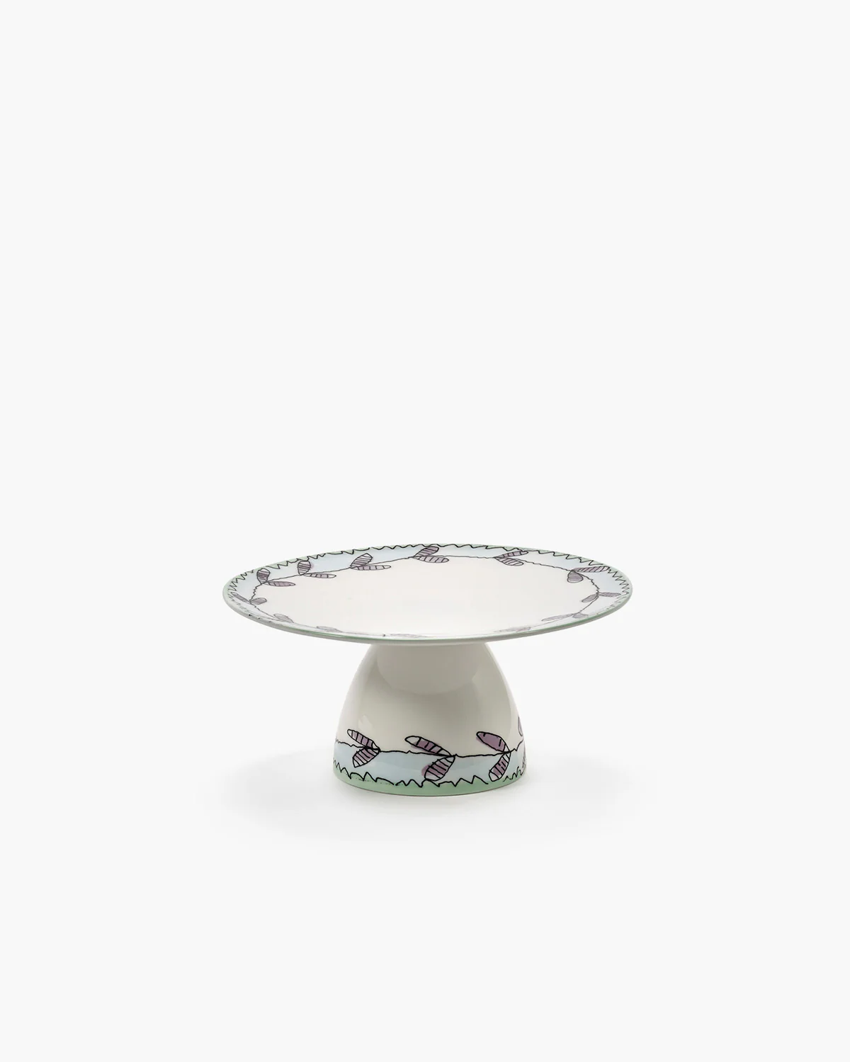 Cake stand S blossom milk Midnight Flowers