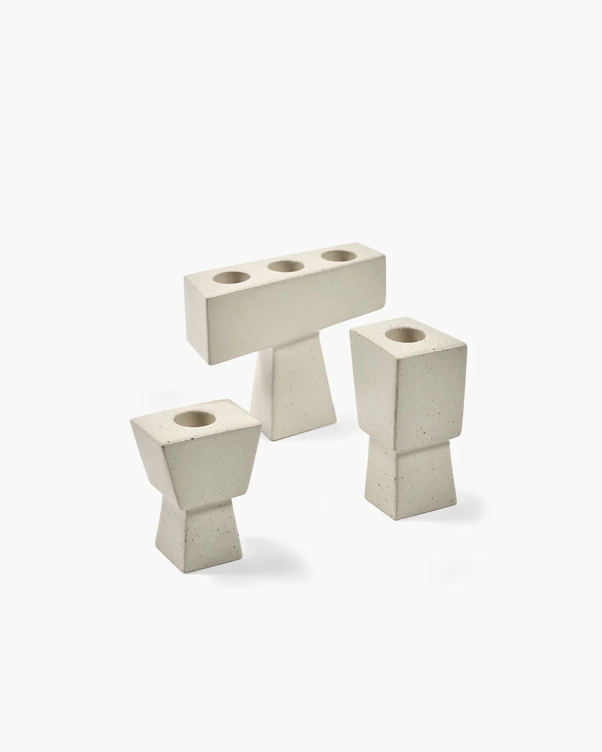 Candle holder 06 beige Molly - Image 5