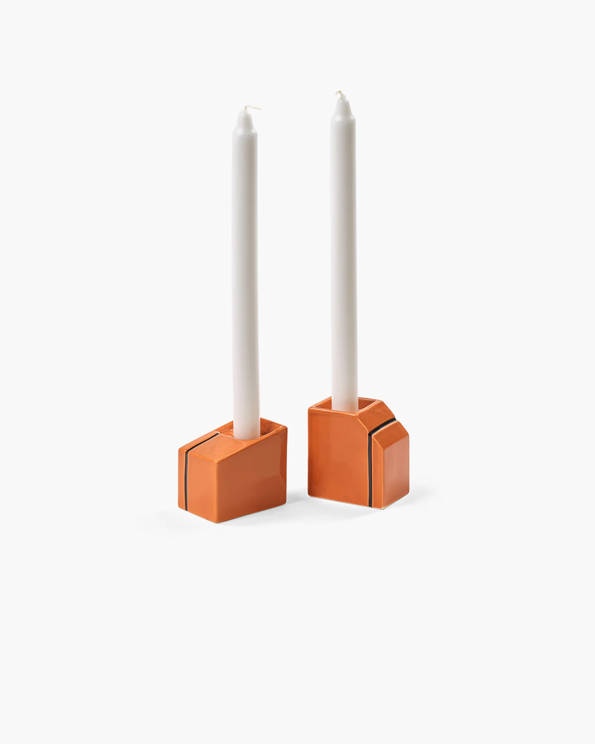 Candle holder ass/2 orange Silos - Image 4