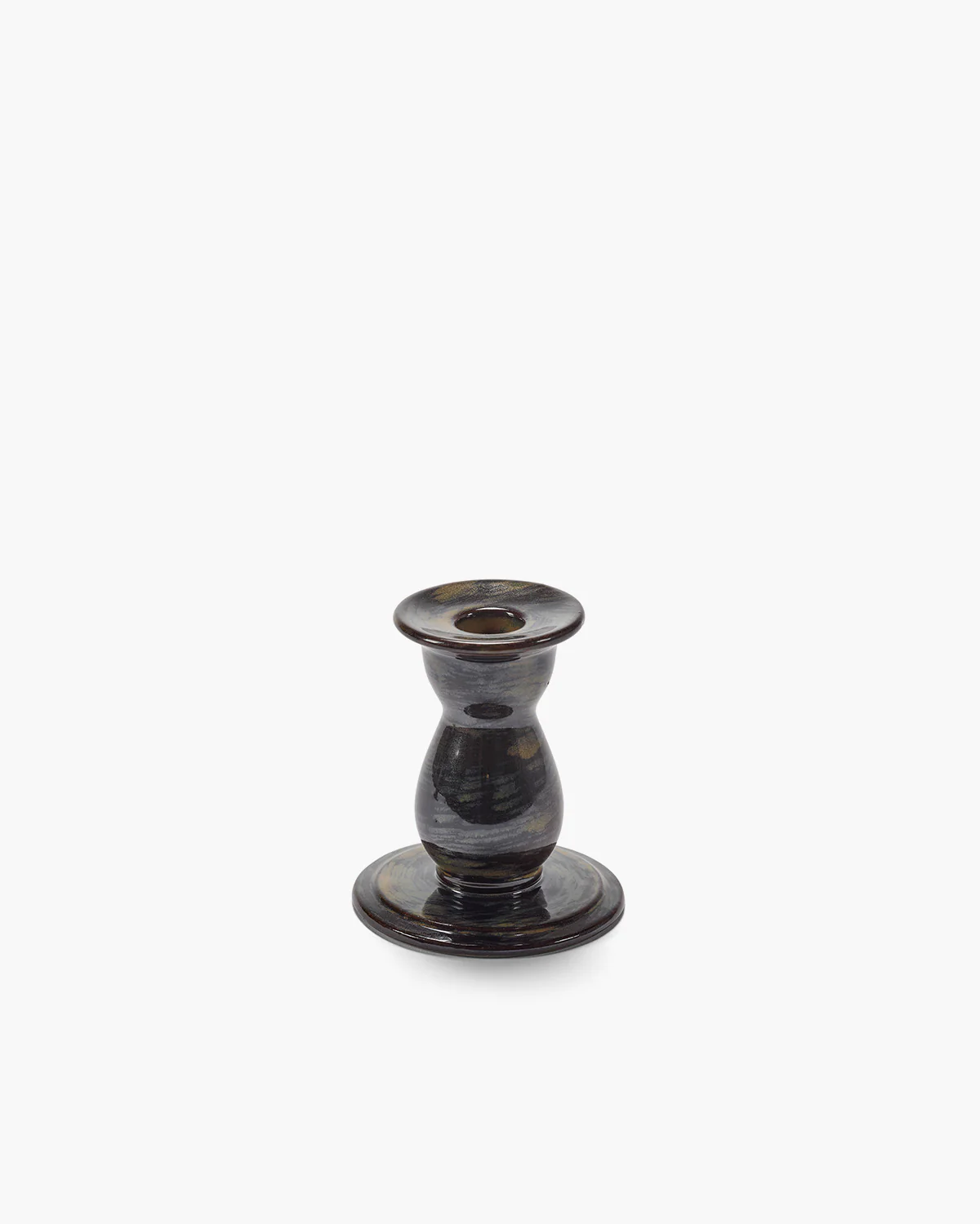 Candle holder dark blue Terres de rêves