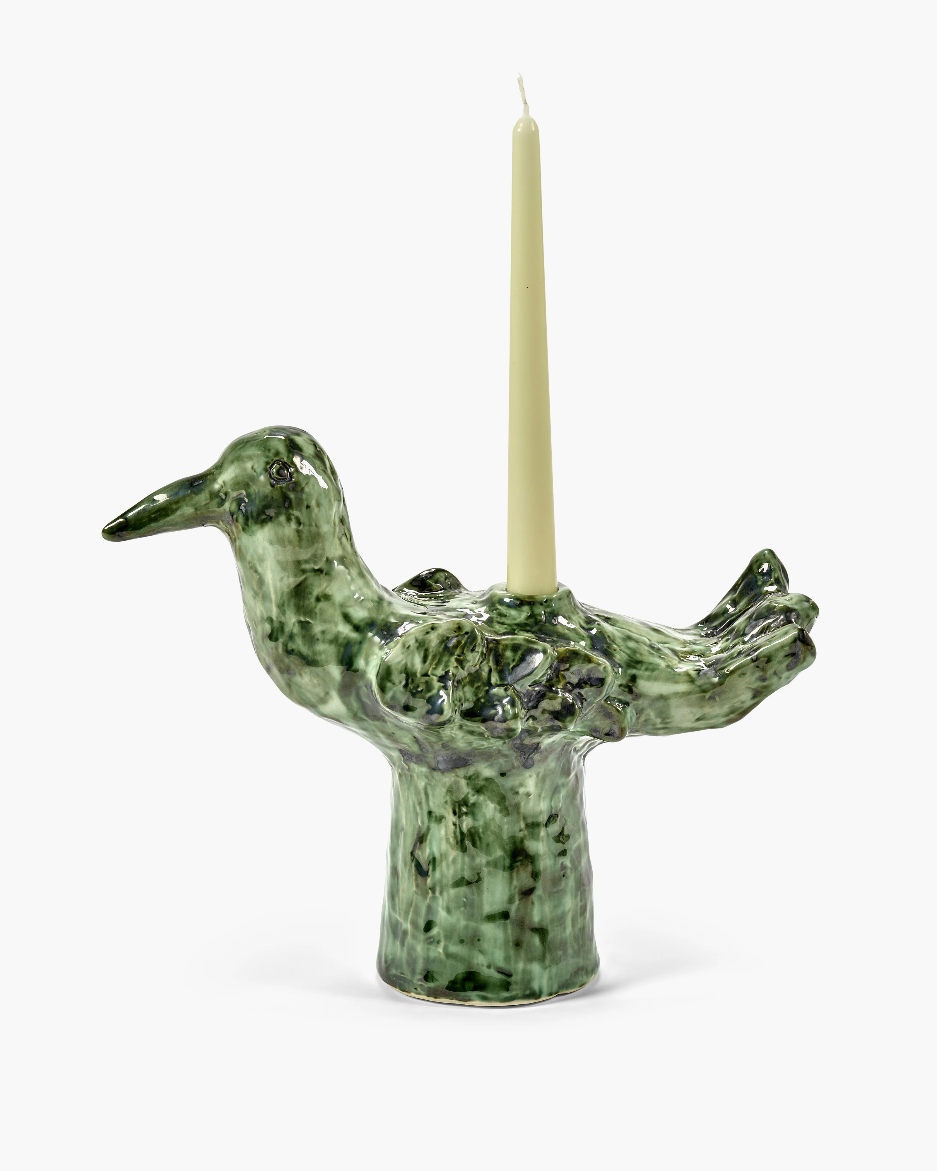 Candle holder green Cosas lindas