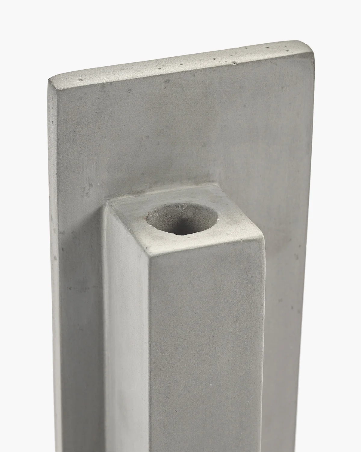 Candle holder L grey Werk - Image 4