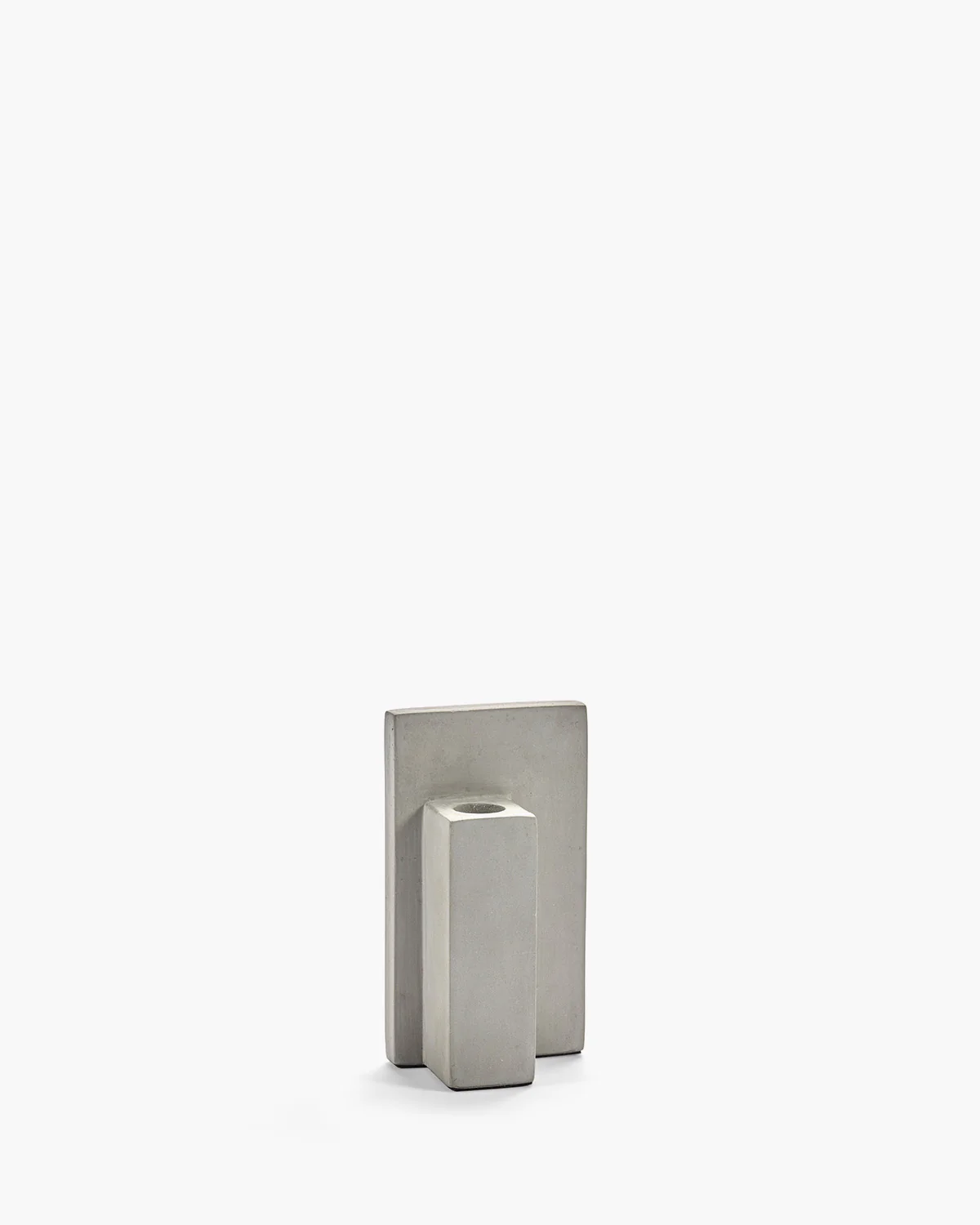 Candle holder S grey Werk