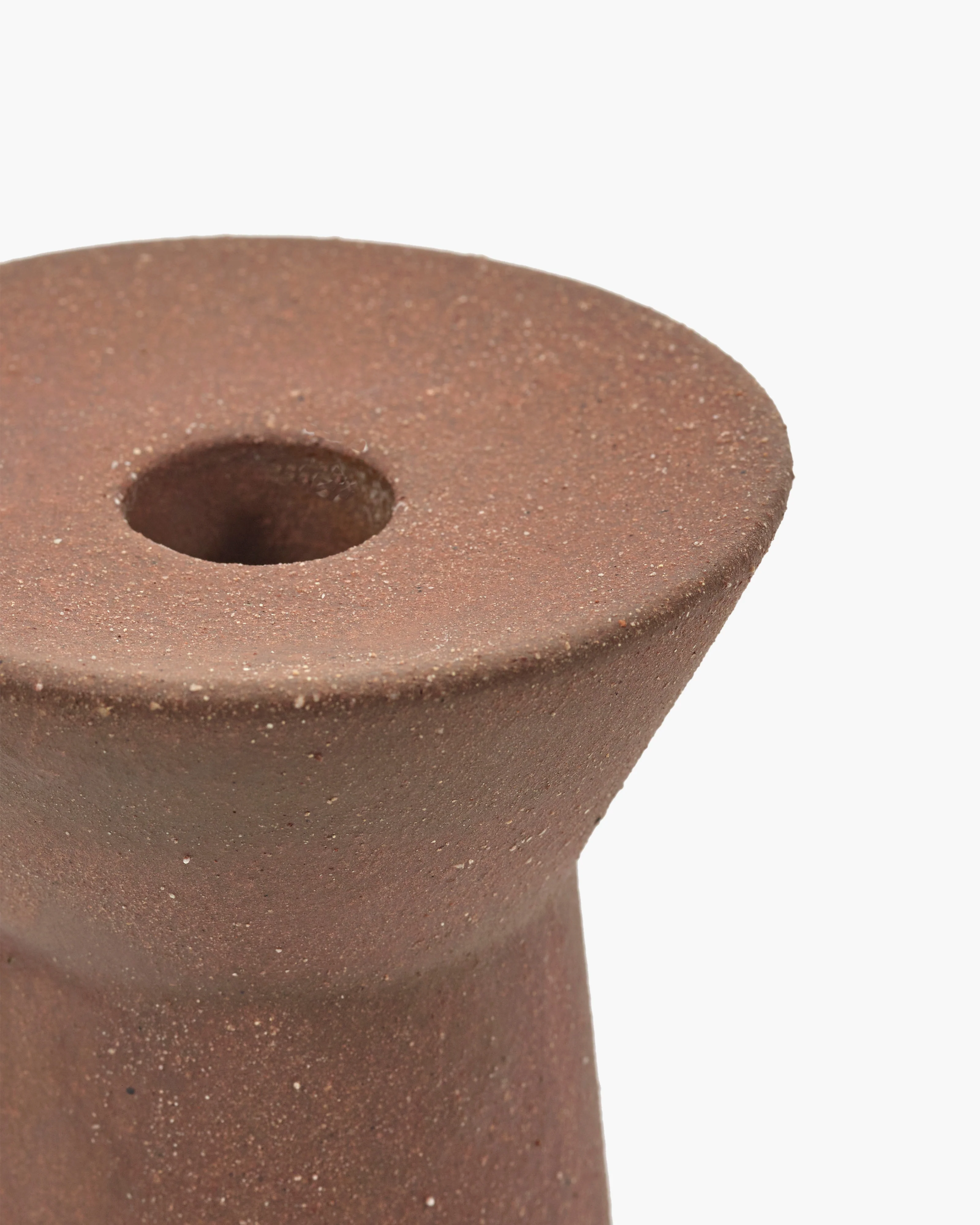 Candle holder S red brown Marie-Ann - Image 4