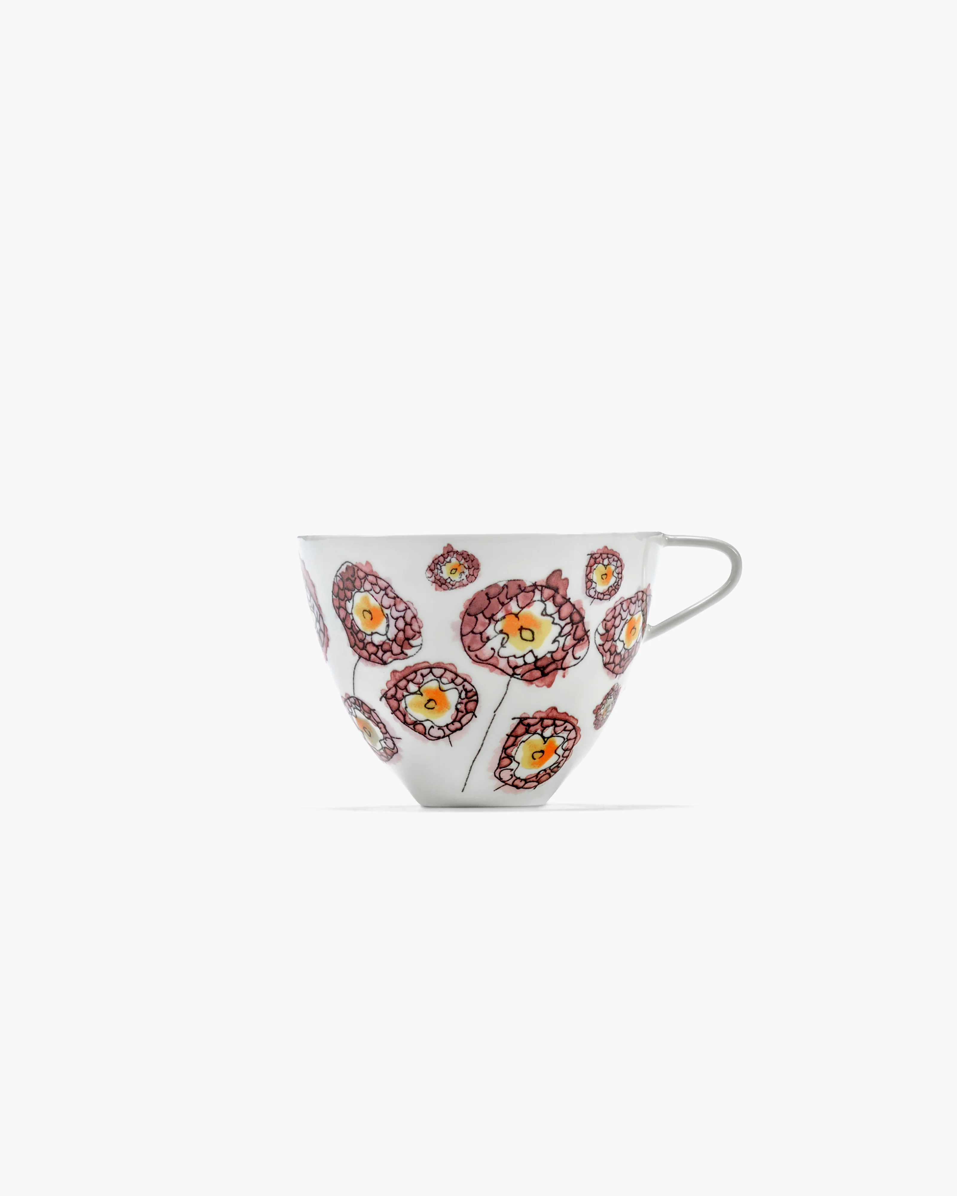 Cappuccino cup Anemone milk Midnight Flowers - Image 5