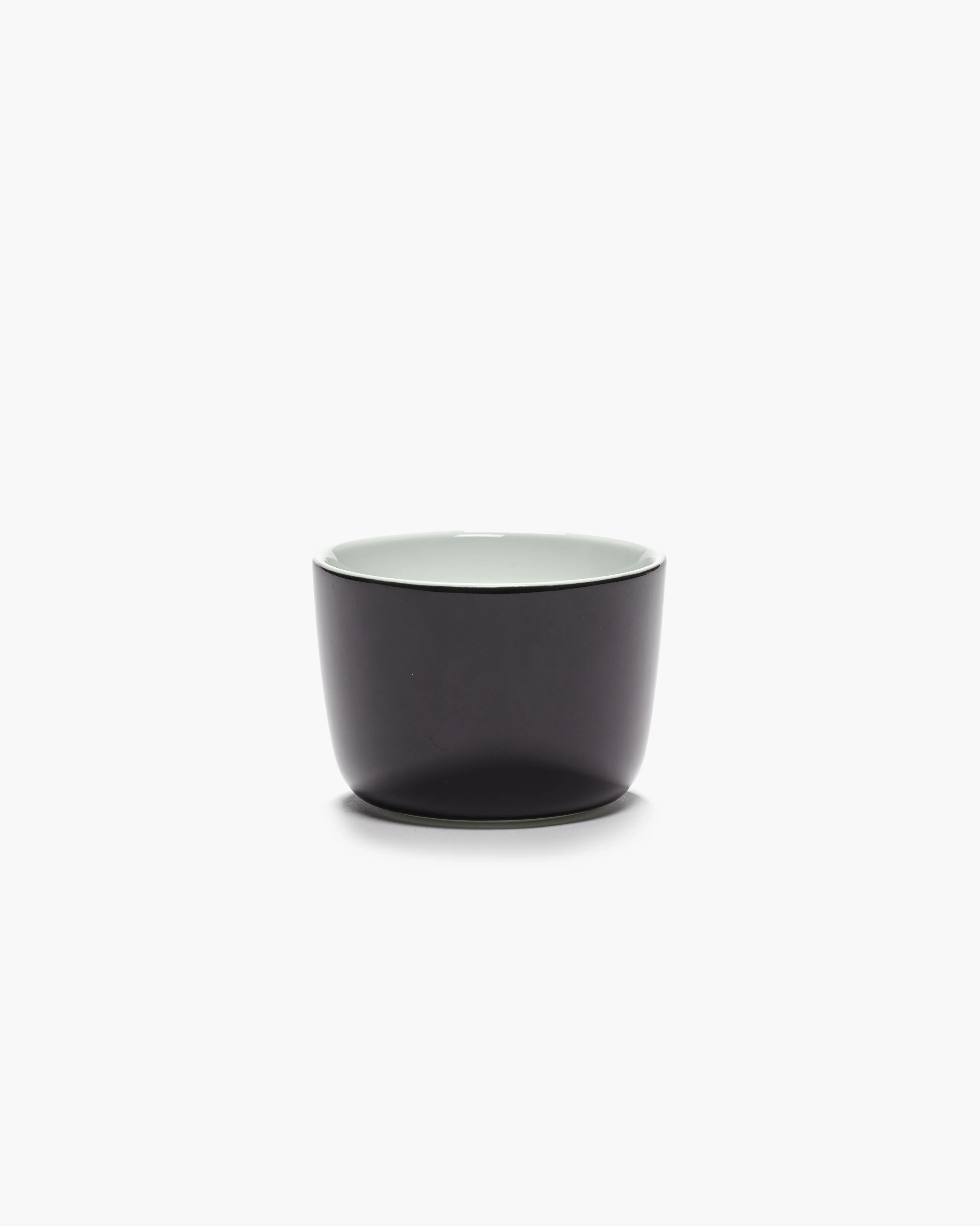 Cappuccino cup without handle black