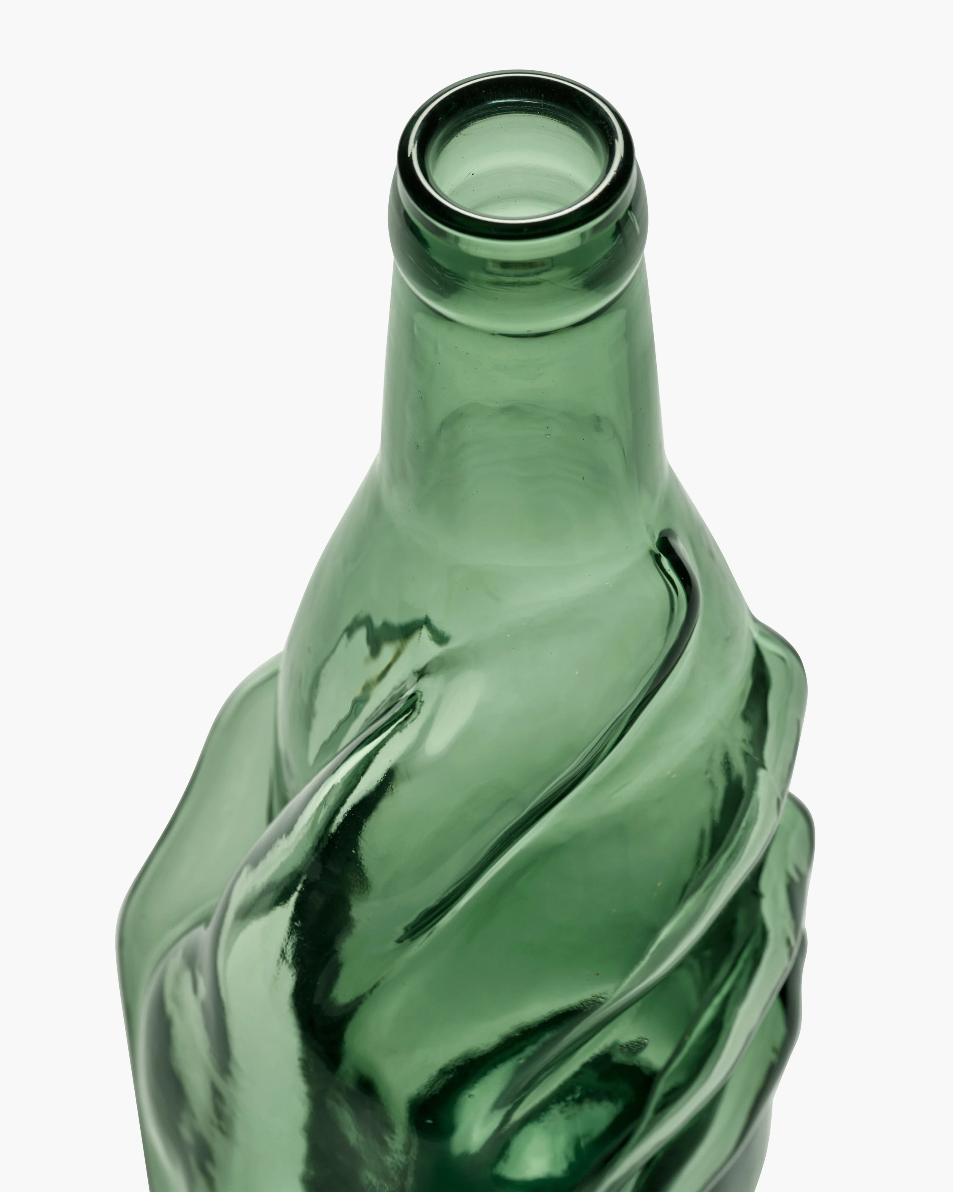 Carafe Edward emerald green Les Objets Mouleversants - Image 4