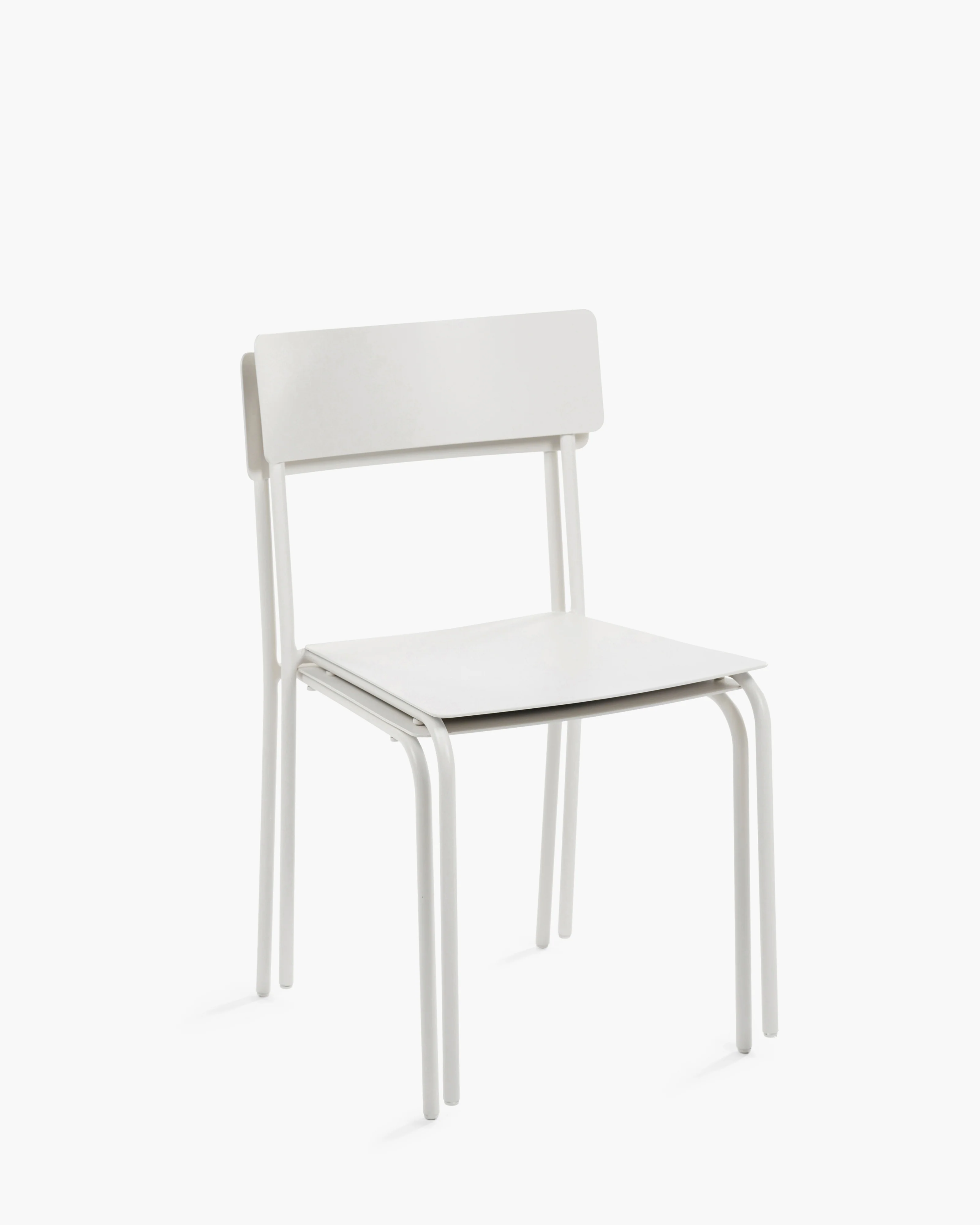 Chair S without armrests aluminium sand August - Image 5