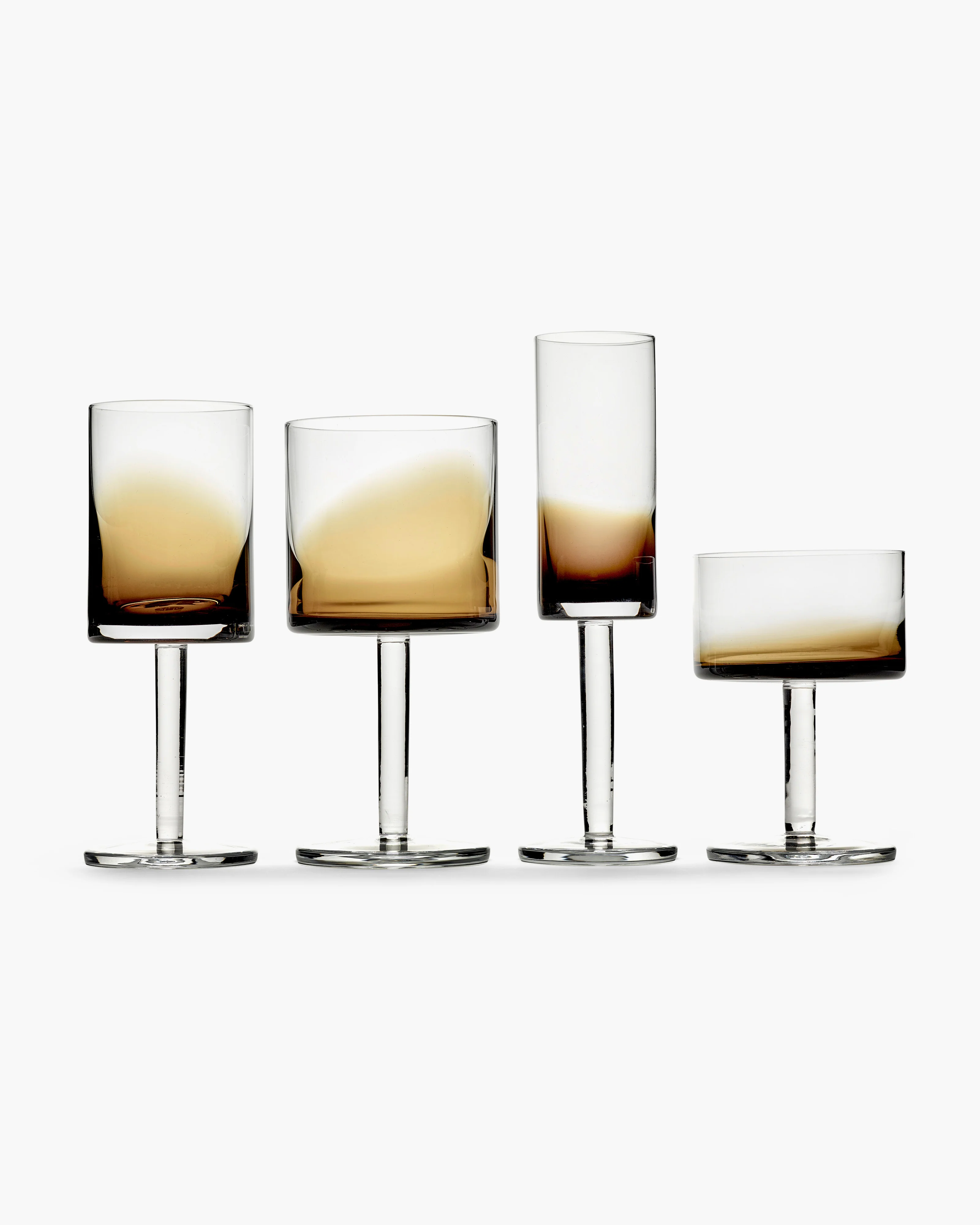 Champagne coupe amber Zuma - Image 5