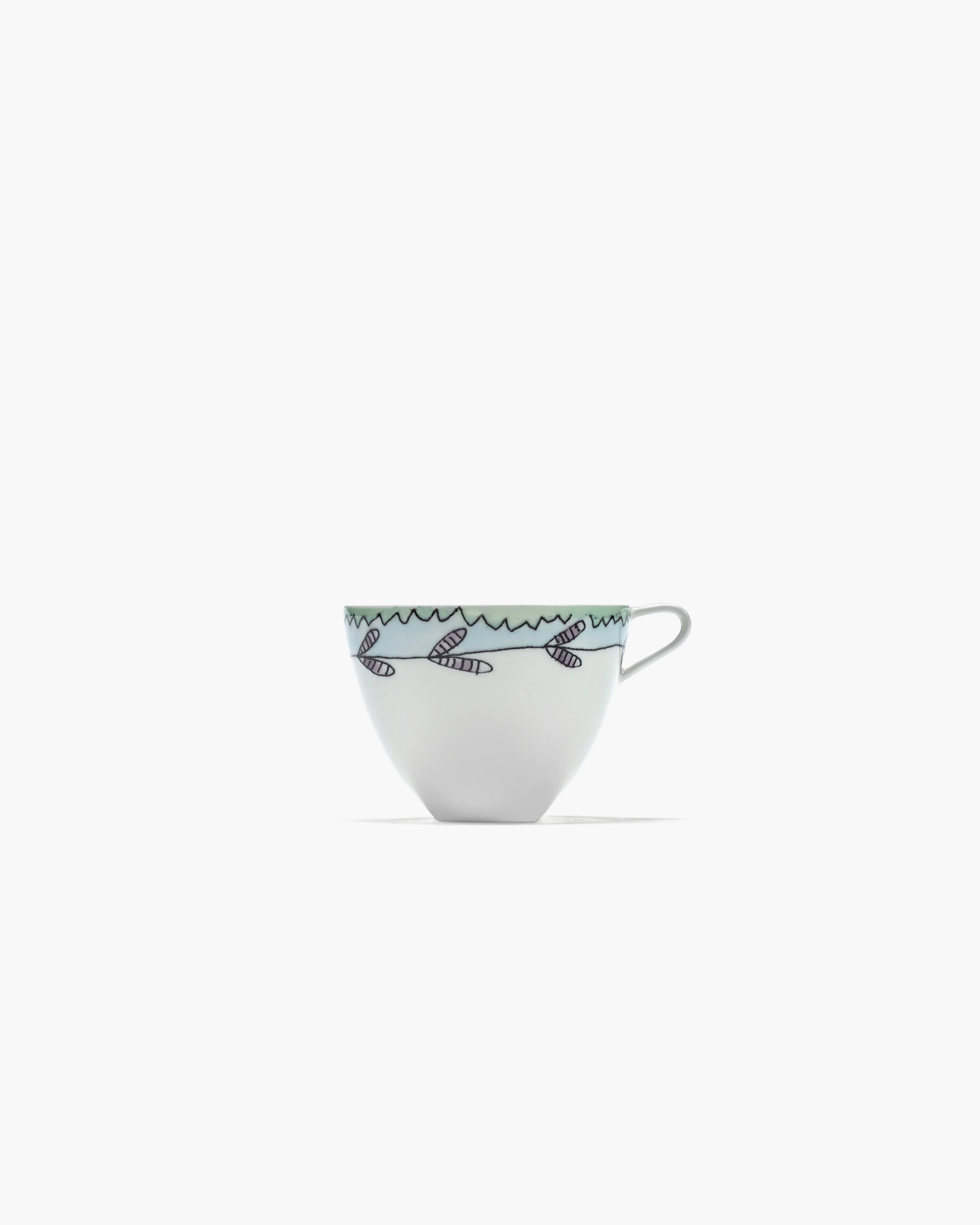 Coffee cup high Blossom milk Midnight Flowers - Image 2