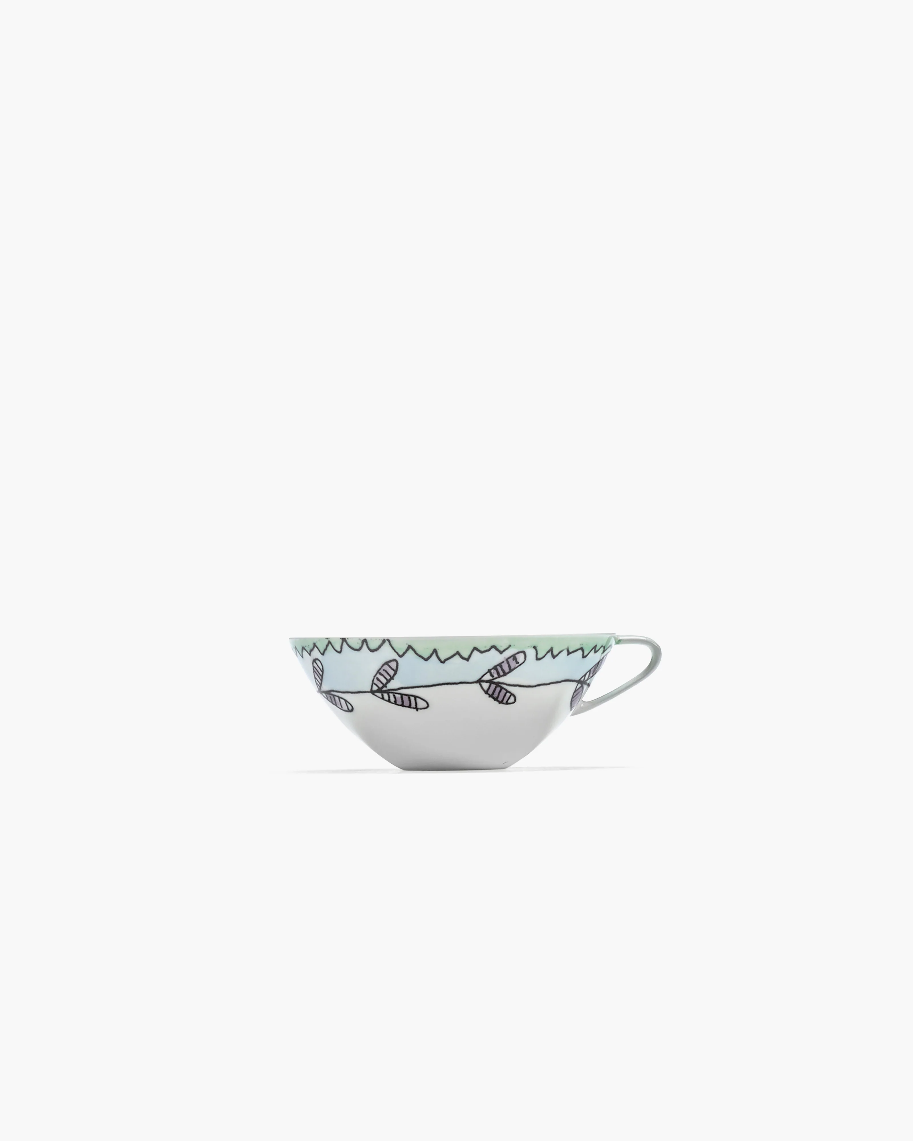 Coffee cup low Blossom milk Midnight Flowers - Image 4