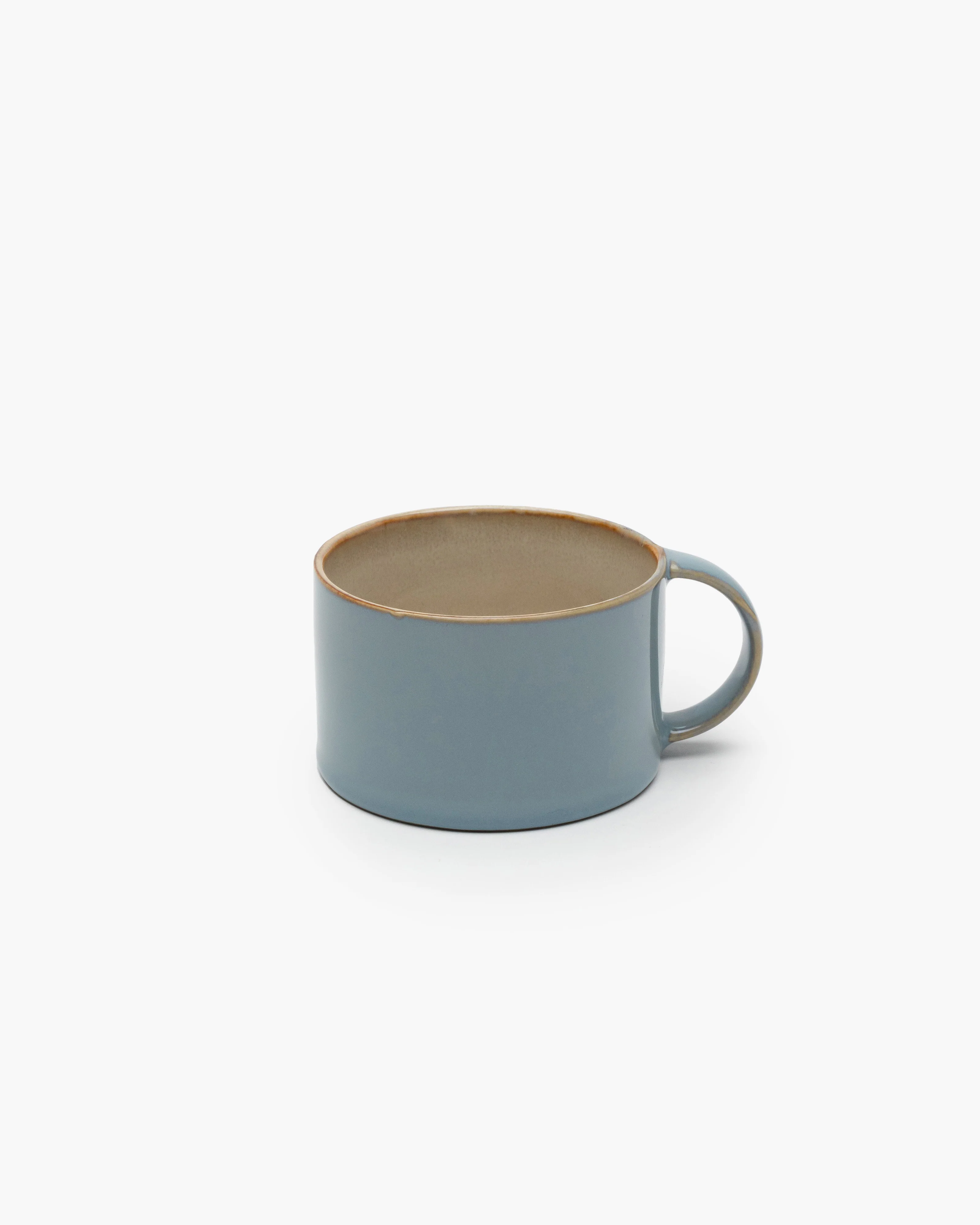 Coffee cup misty gray/smoky blue Terres de rêves