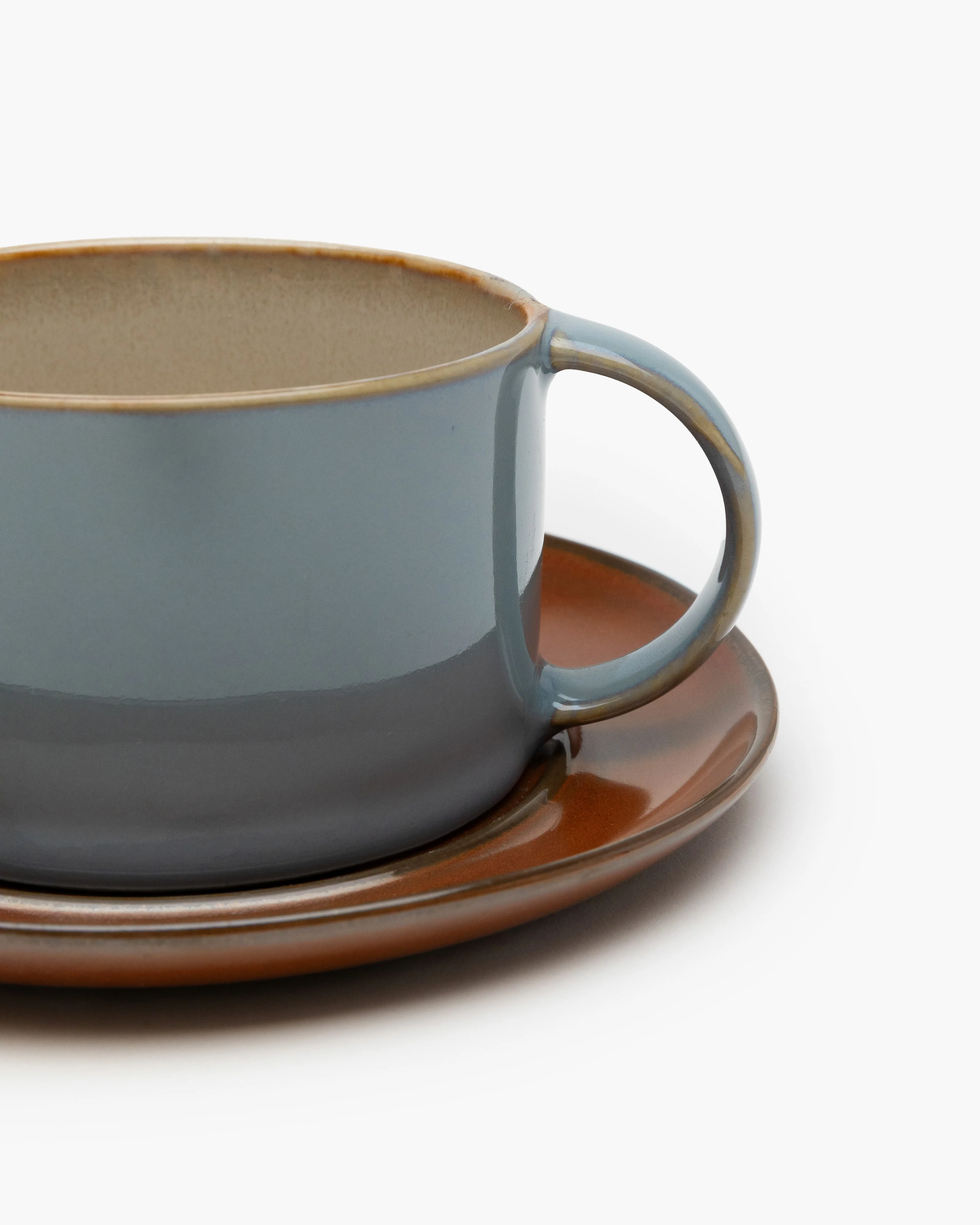 Coffee cup misty gray/smoky blue Terres de rêves - Image 4