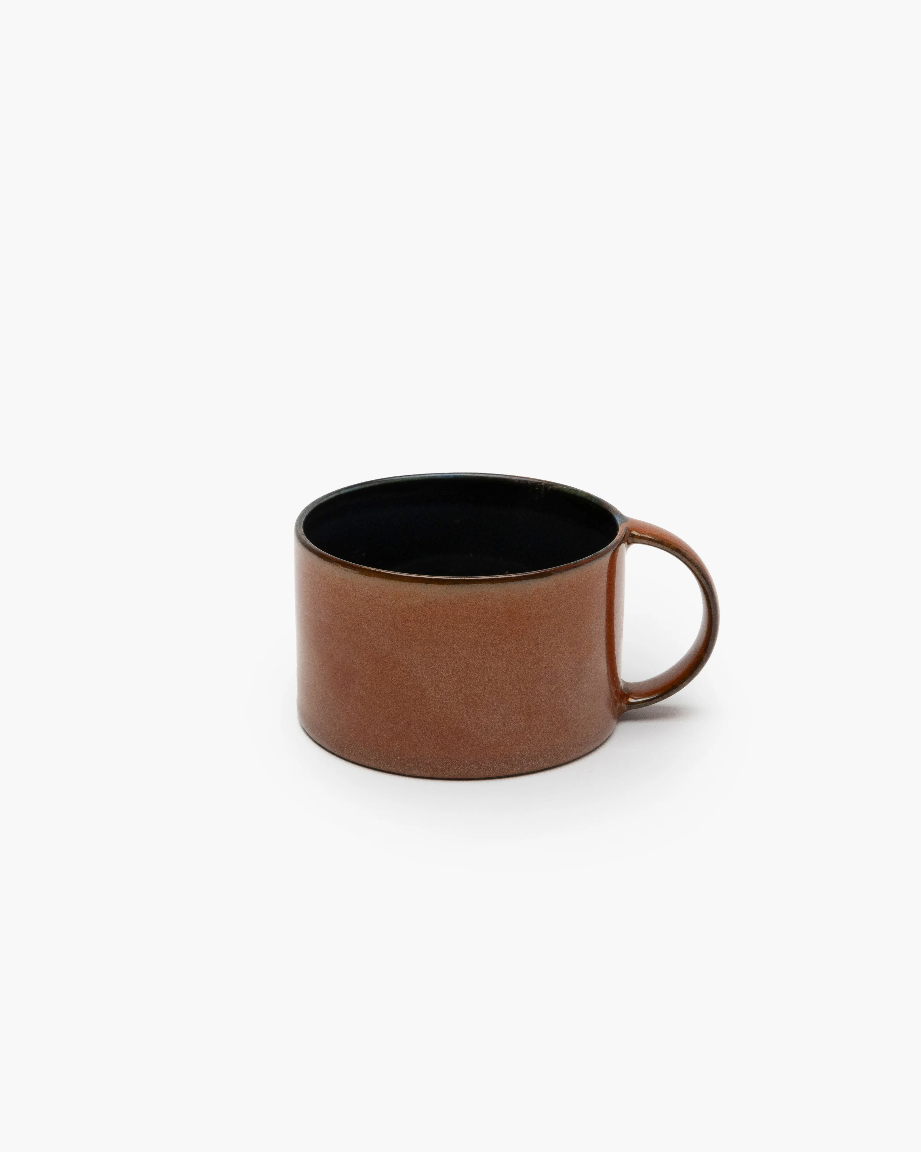 Coffee cup rust/dark blue Terres de rĂȘves