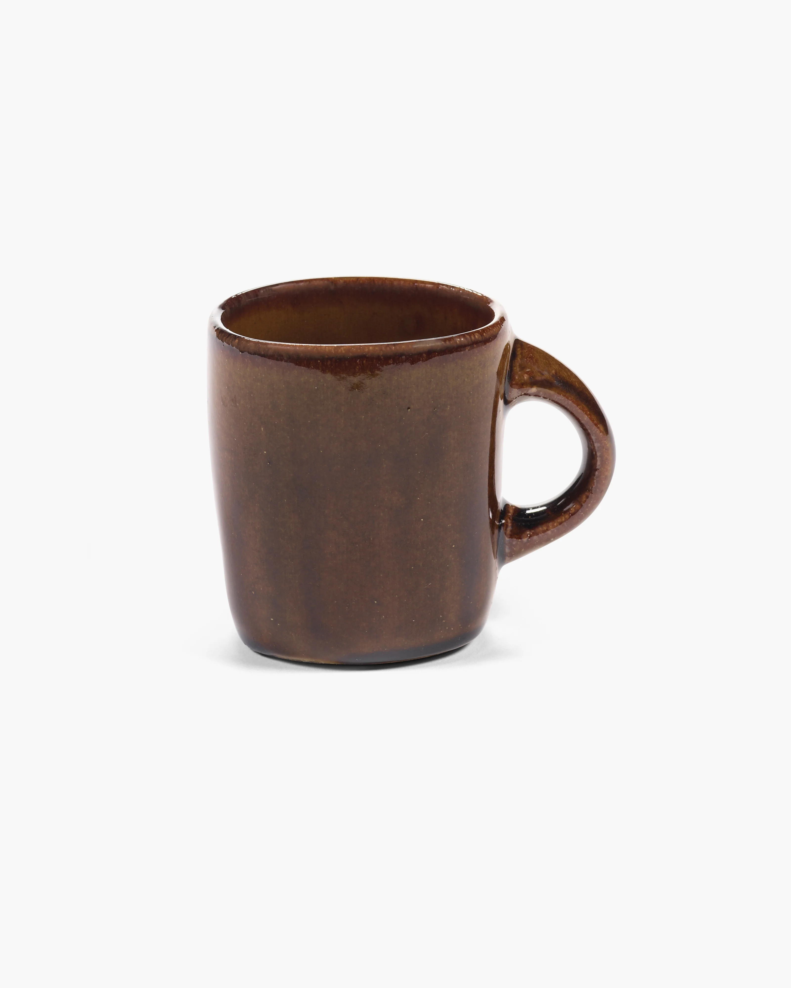 Coffee cup ocher Out of lines