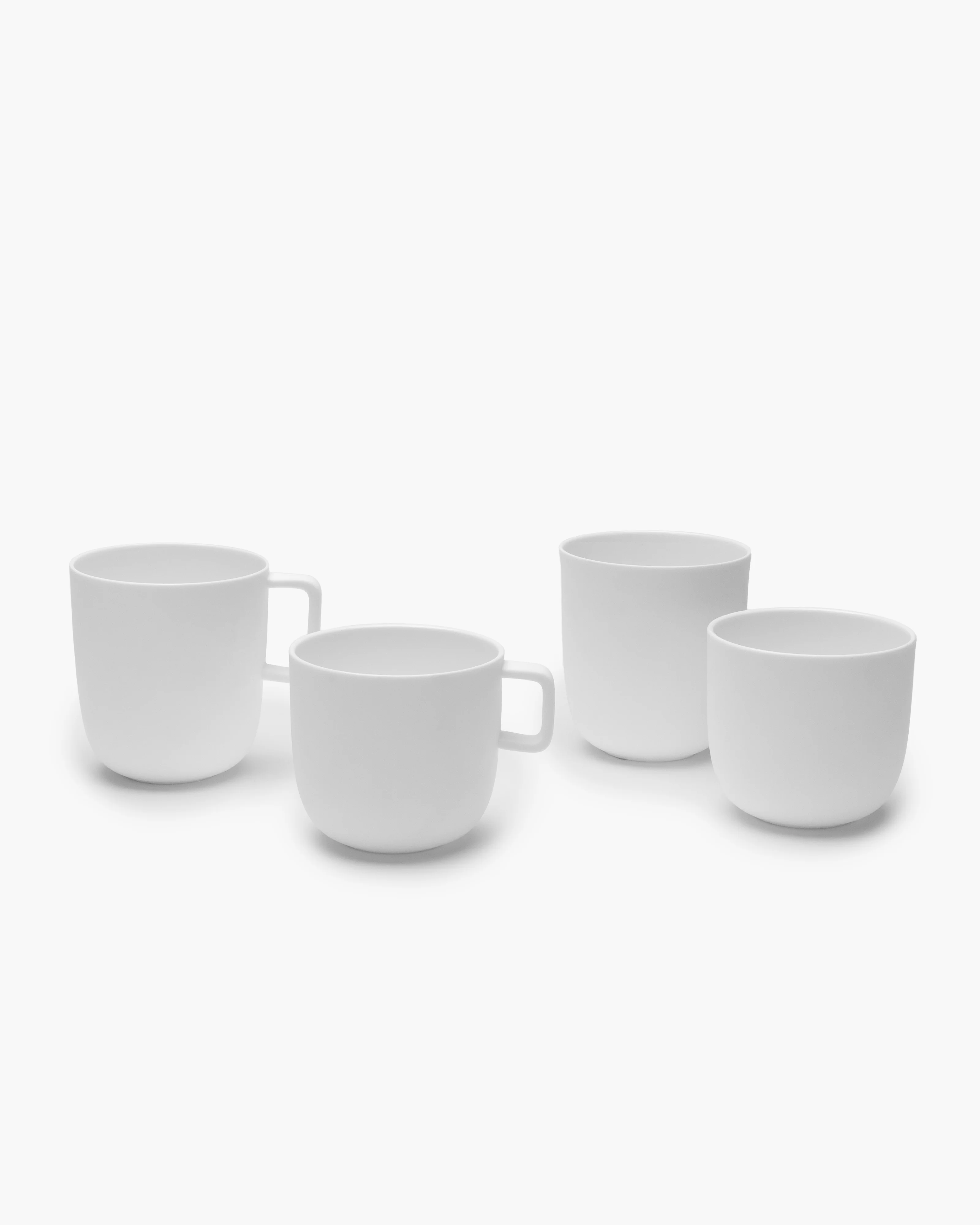 Coffee cup without handle white Base - Image 6