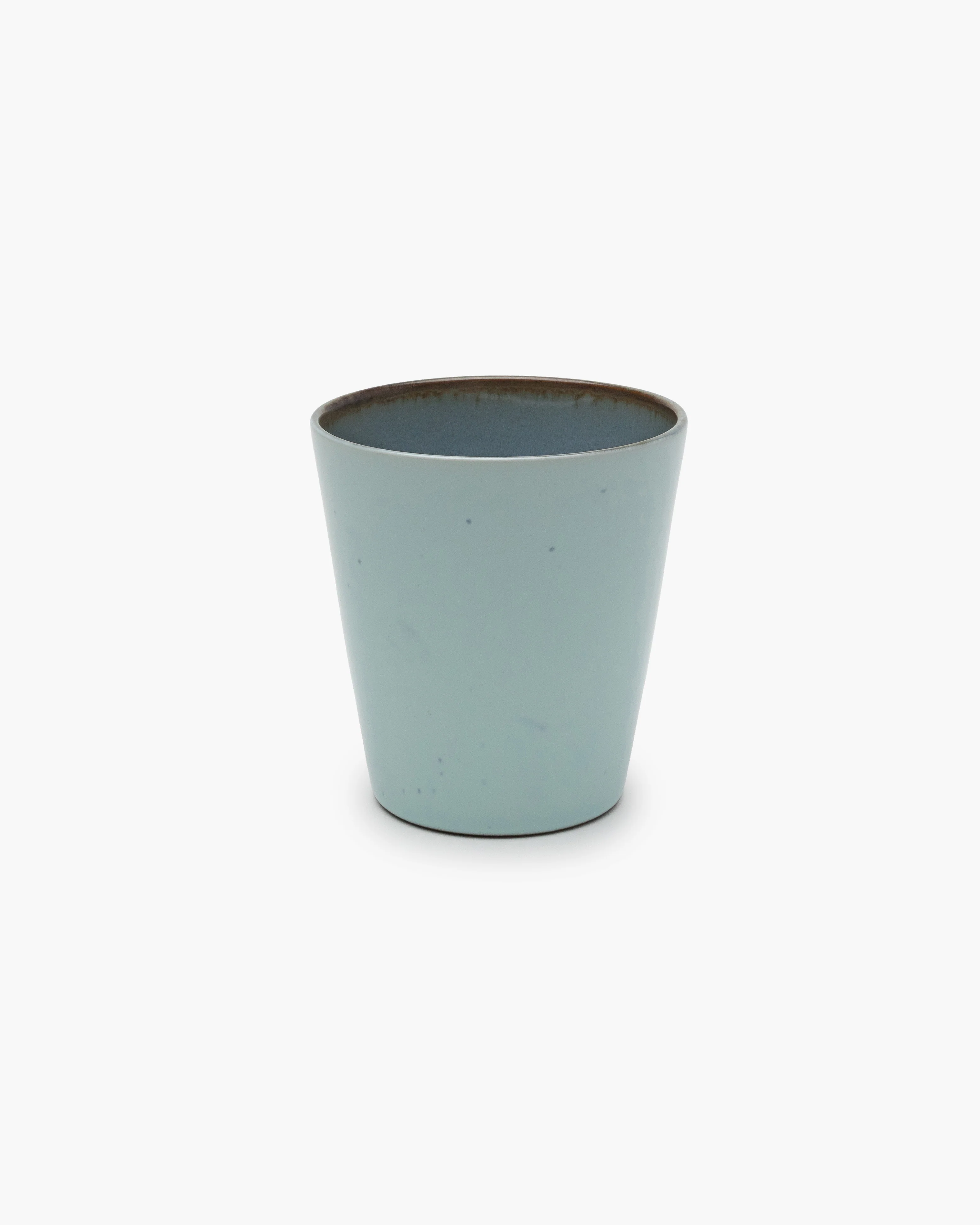 Conical cup M light blue/smoky blue Terres de rêves
