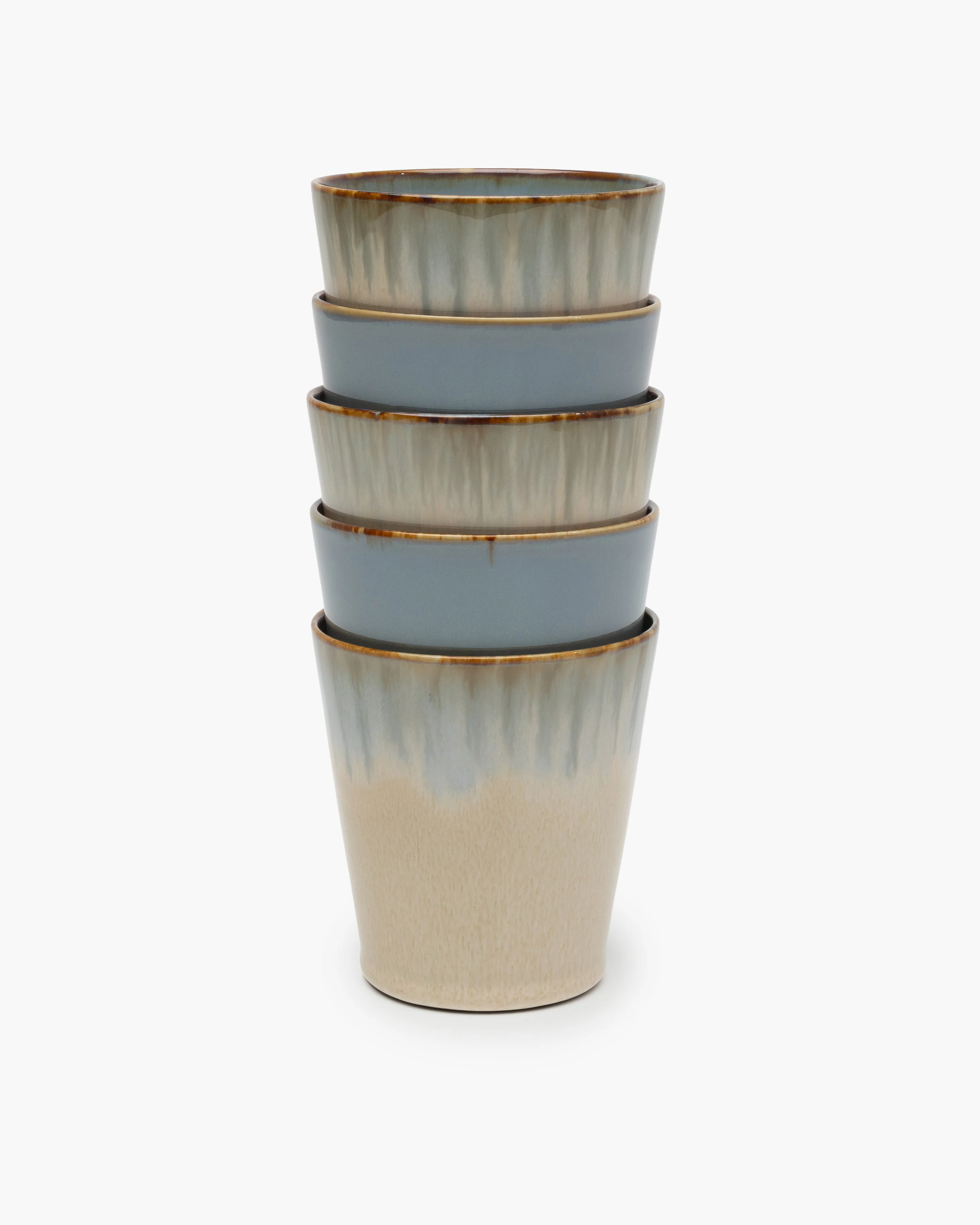 Conical cup M misty gray/smoky blue Terres de rêves - Image 4