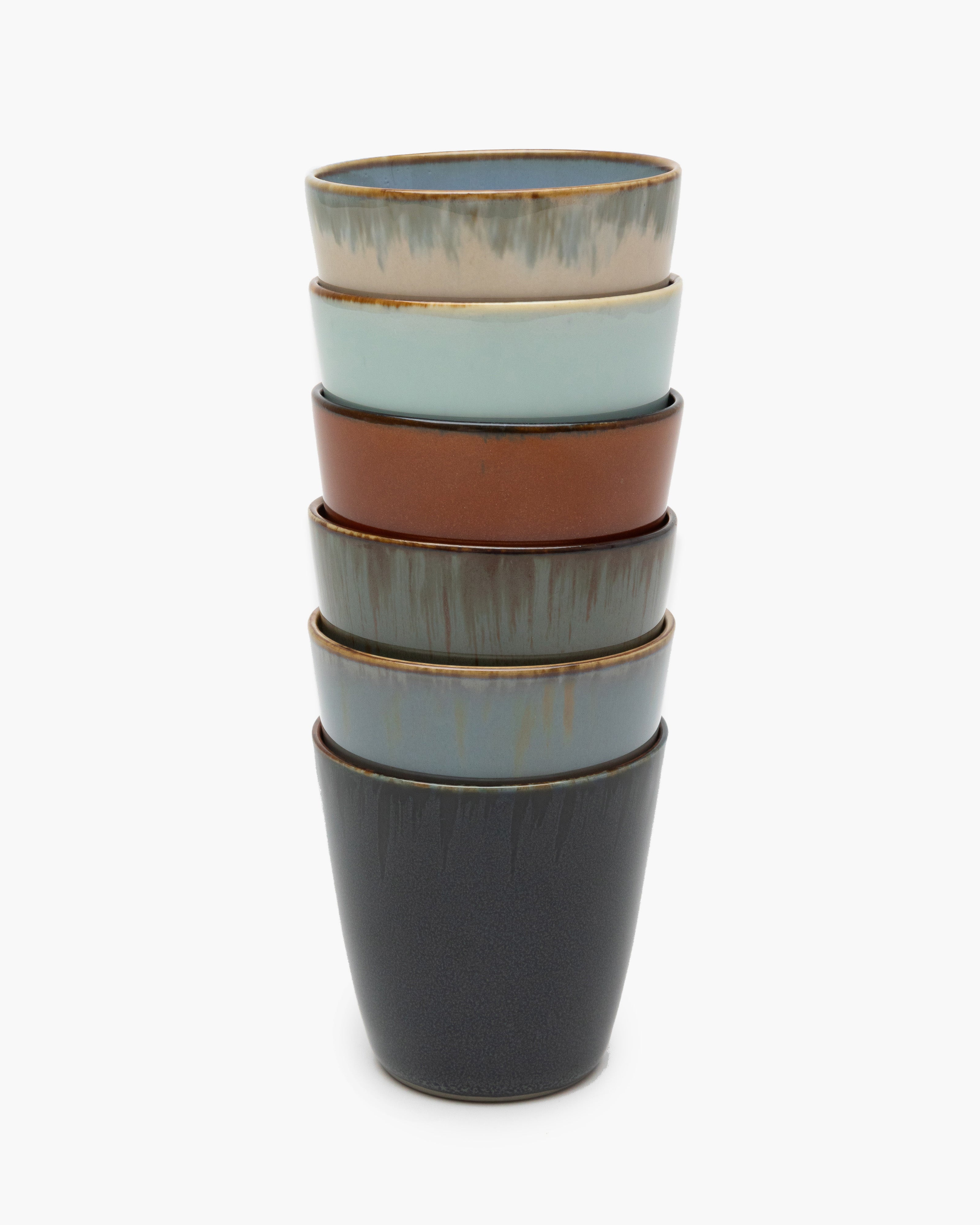 Conical cup S rust/dark blue Terres de rêves - Image 4