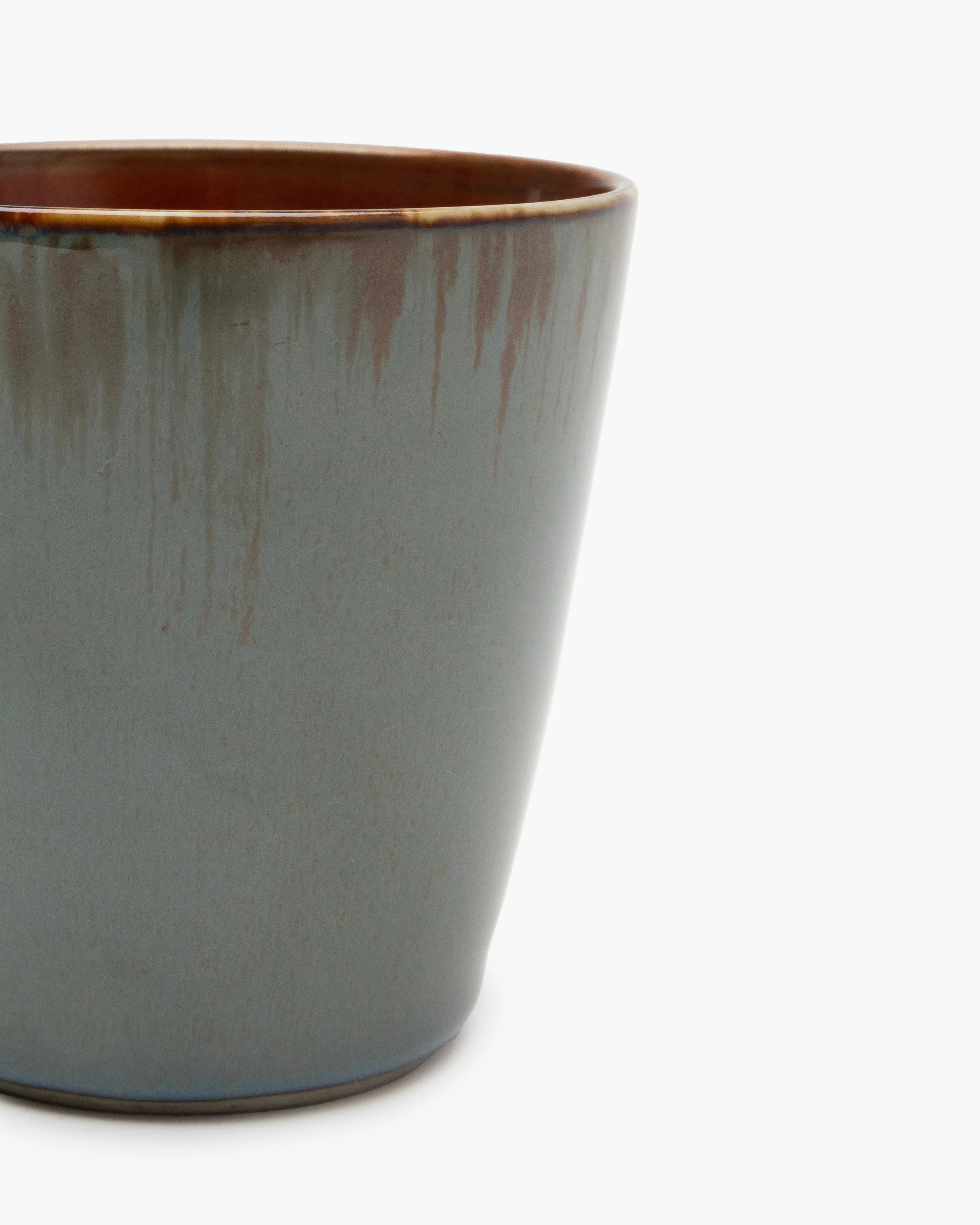 Conical cup S smoky blue/rust Terres de rĂȘves - Image 3