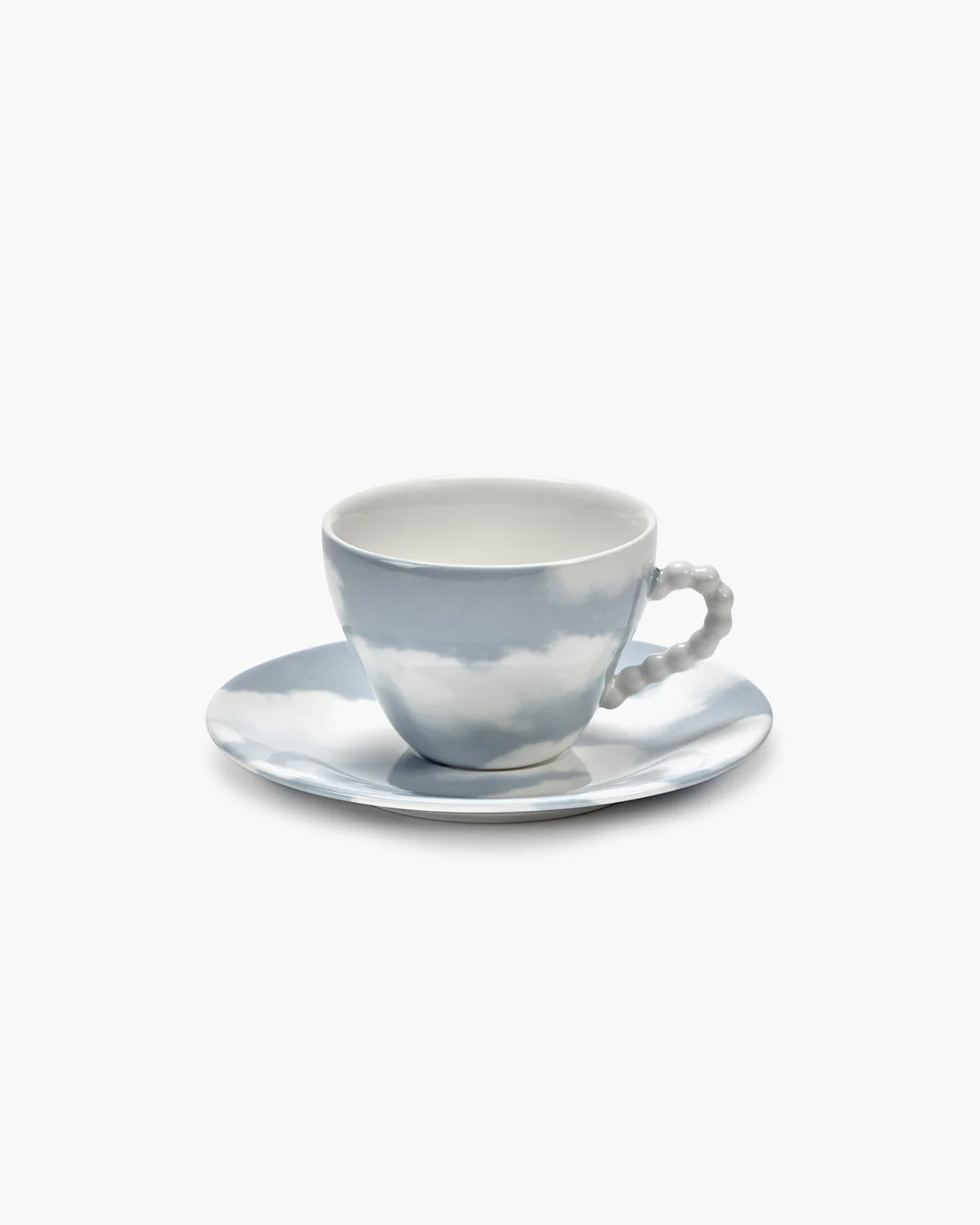 Cup and saucer light blue Rêves de Rêves Les Objets Mouleversants