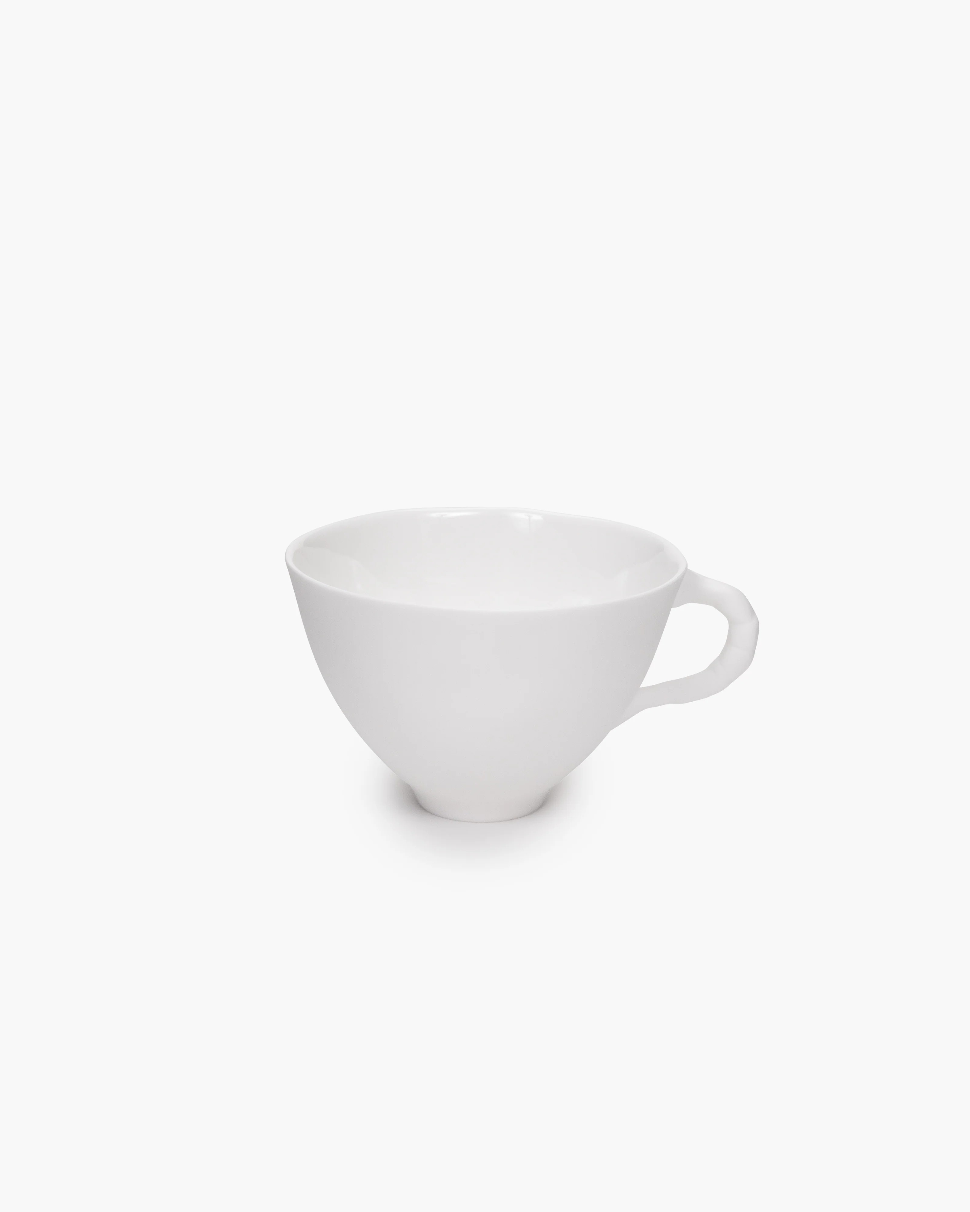 Cup with saucer L white Perfect Imperfection - Image 5