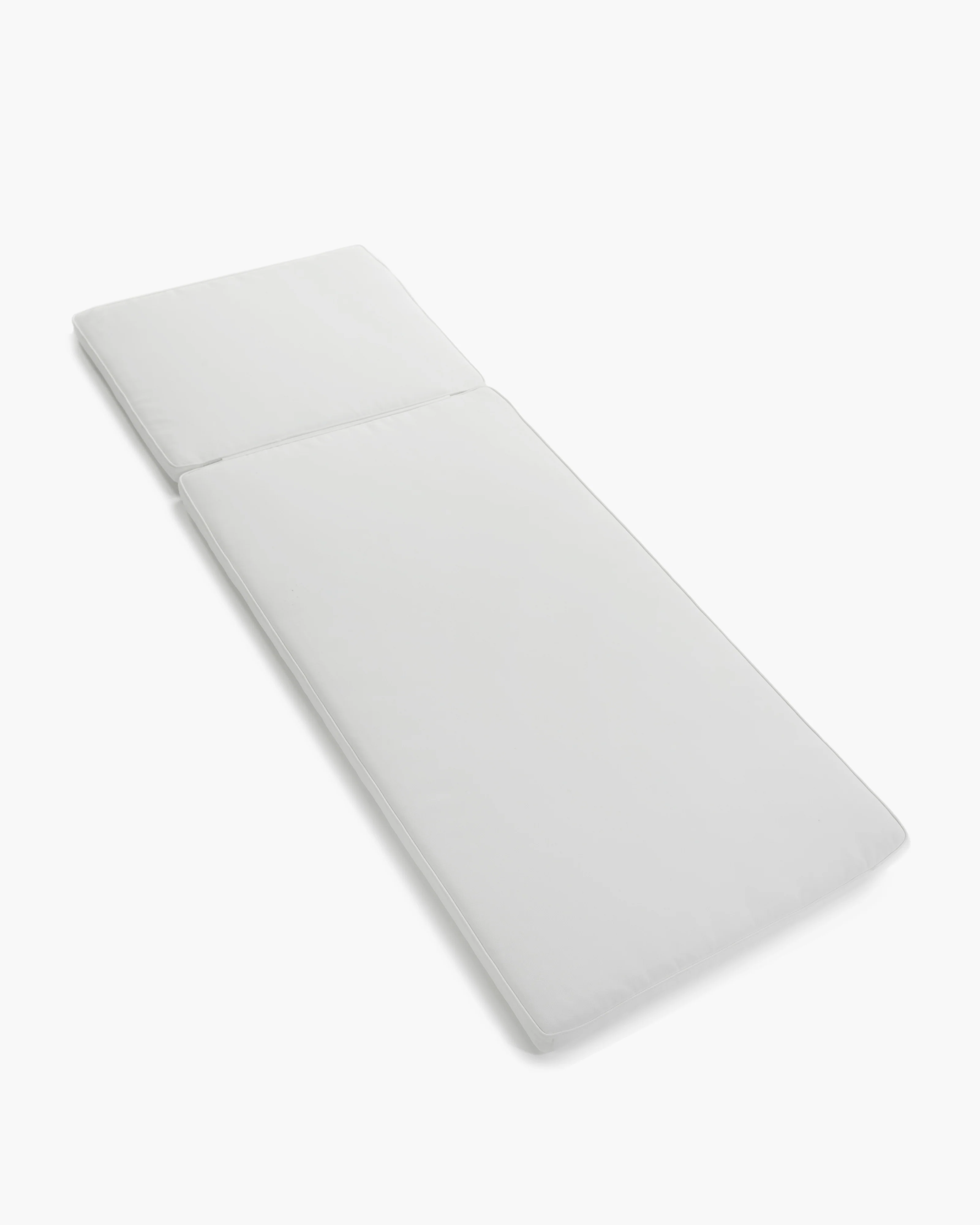Cushion sun lounger white August