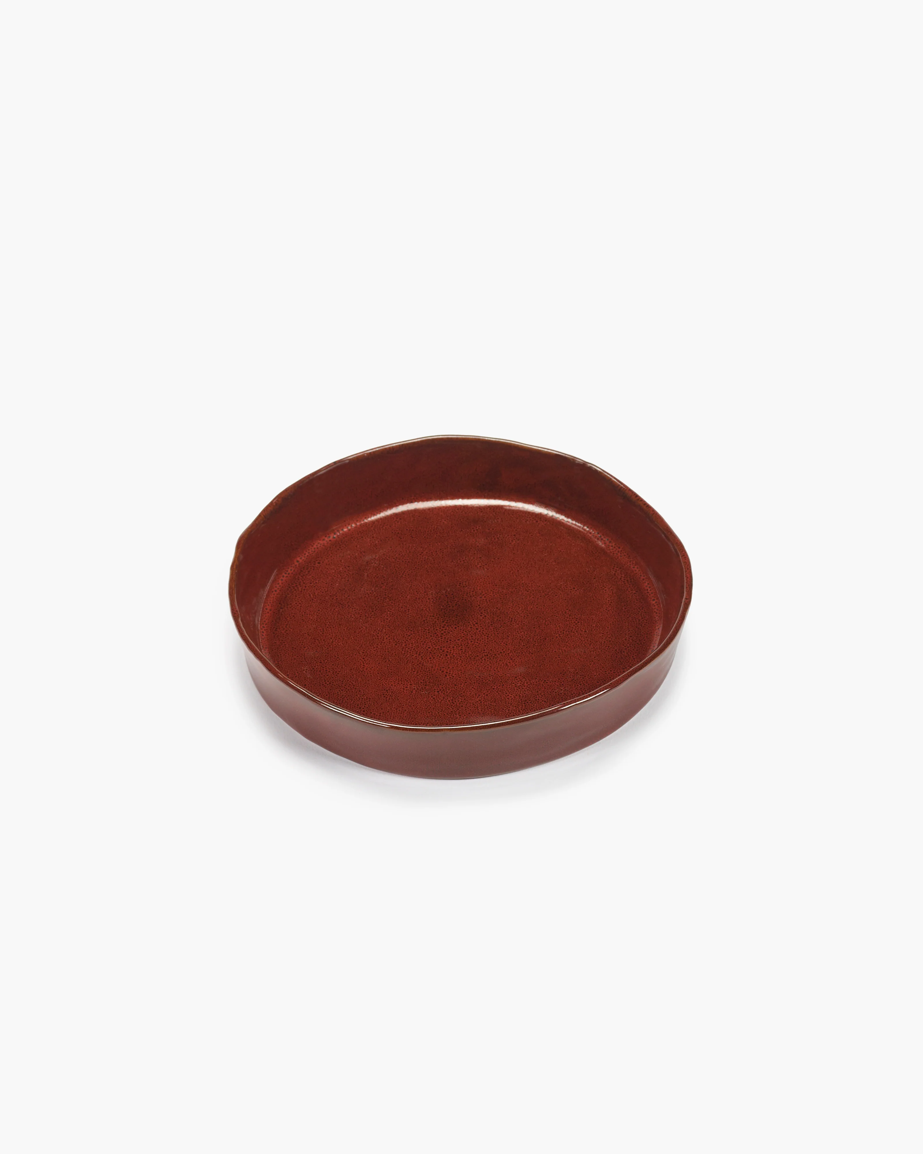 Deep plate M venetian red La Mère - Image 3