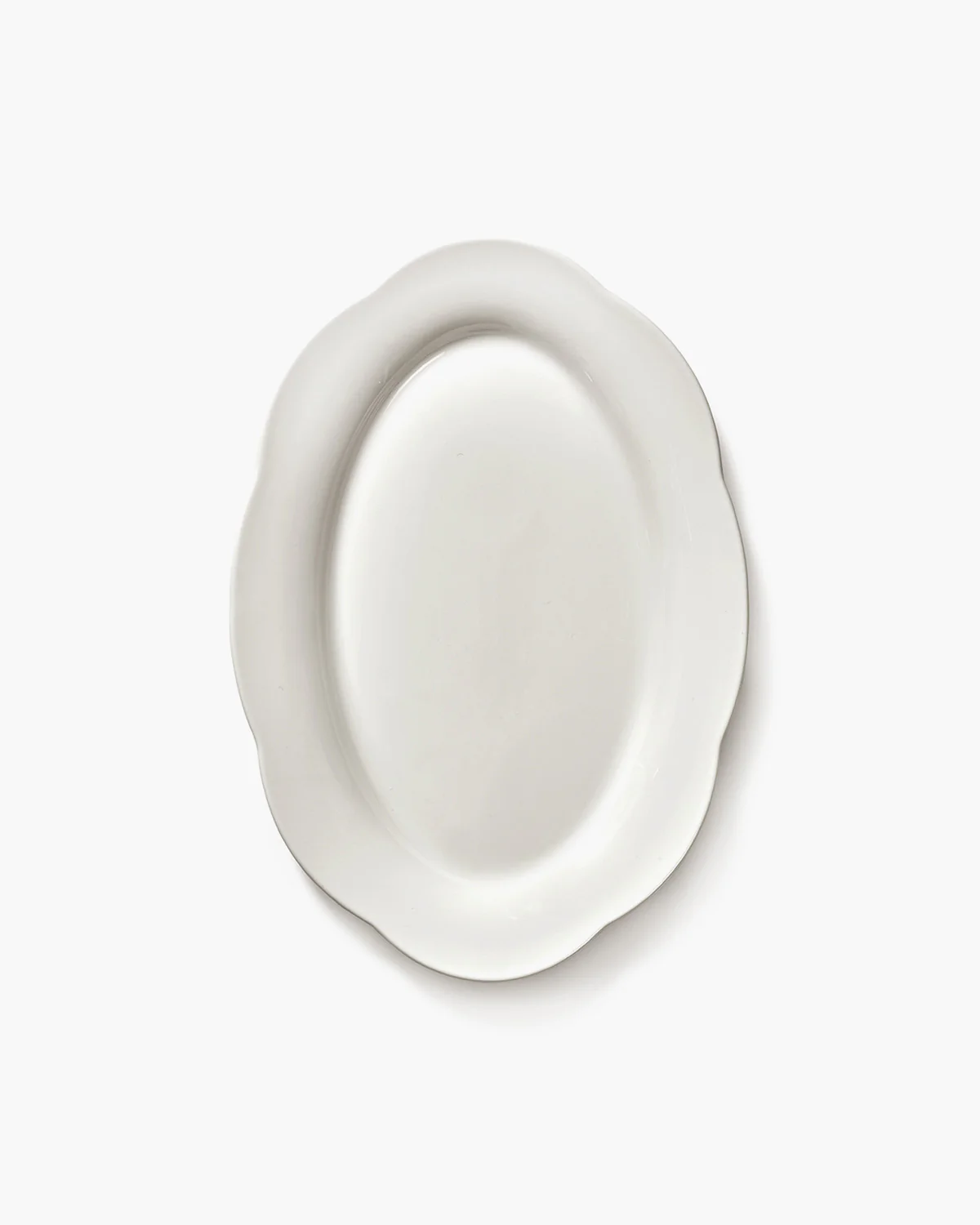 Deep plate oval L white Silhouette - Image 3
